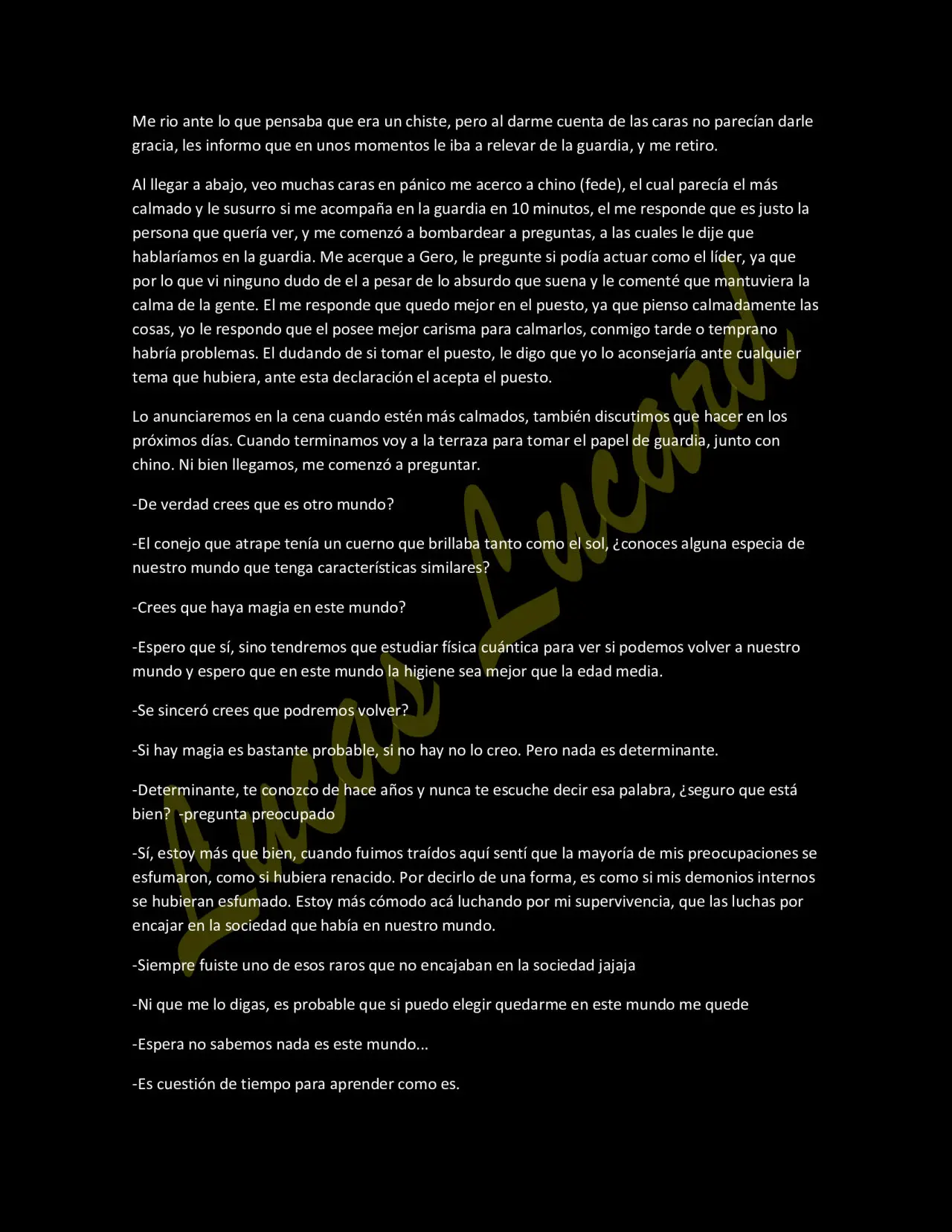Mis Invitados Y Yo, En Otro Mundo (Novela) - Capítulo 2 - Página 6 - LectorTMOo