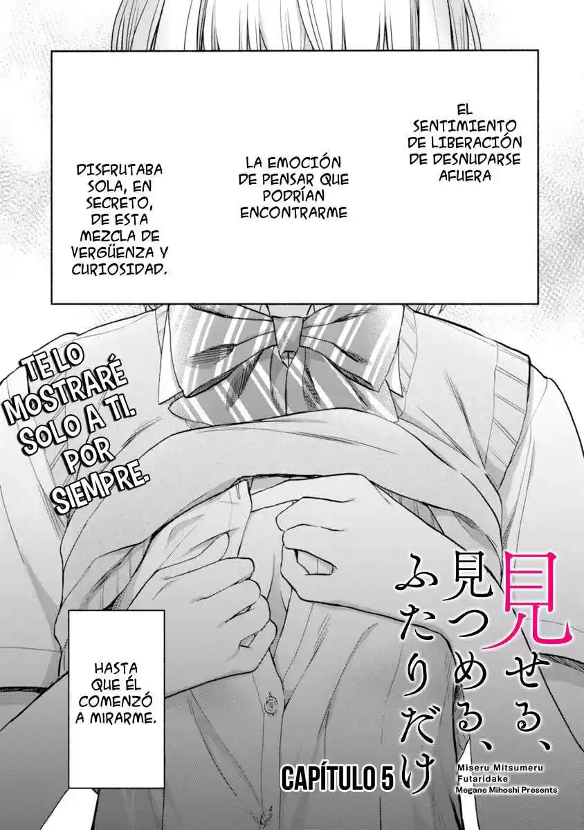 Miseru, Mitsumeru, Futari Dake - Capítulo 5 - Página 2 - LectorTMOo