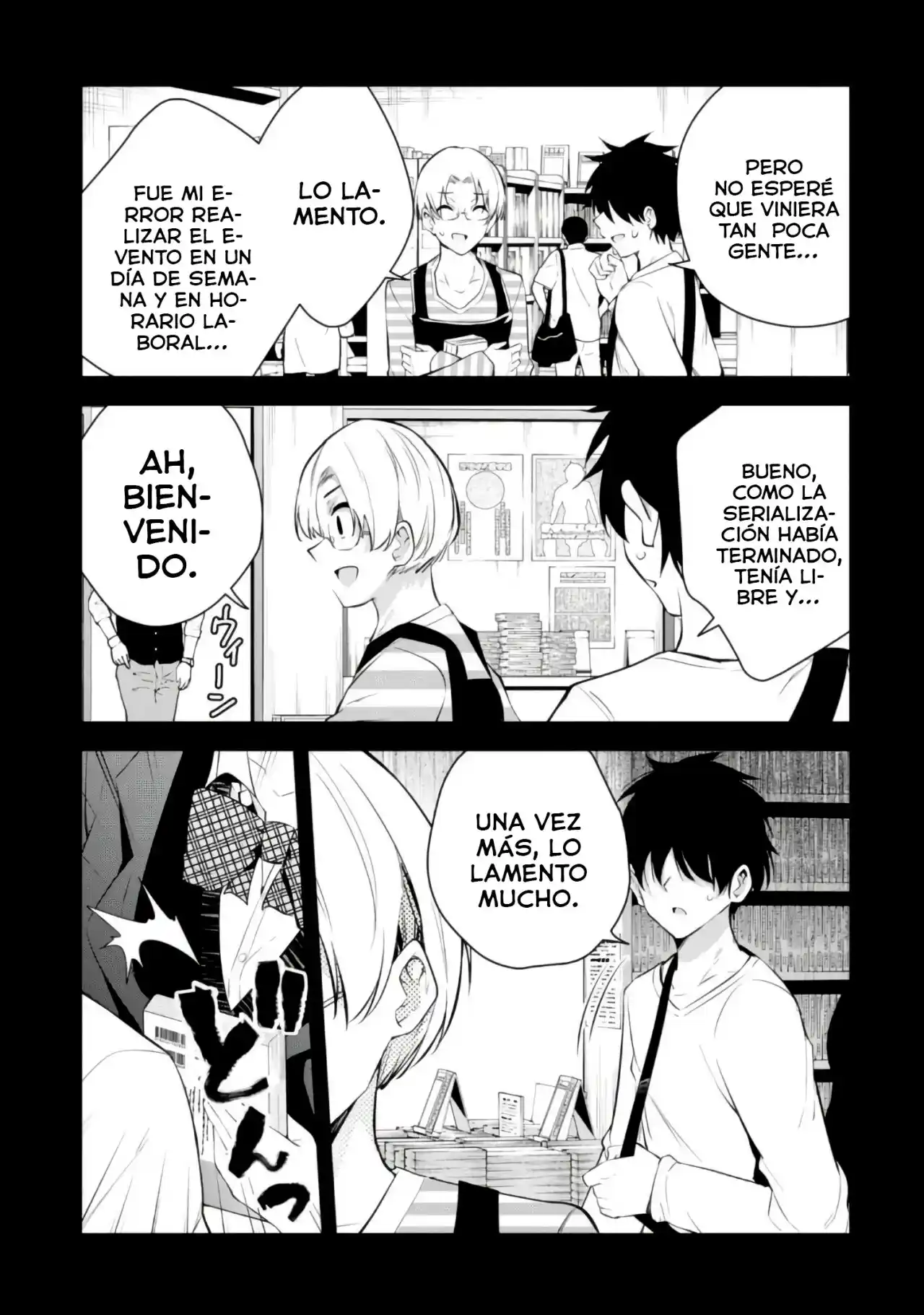 Mishiranu Joshikousei Ni Isourousareta Mangaka No Hanashi - Capítulo 20.50 - Página 4 - LectorTMOo