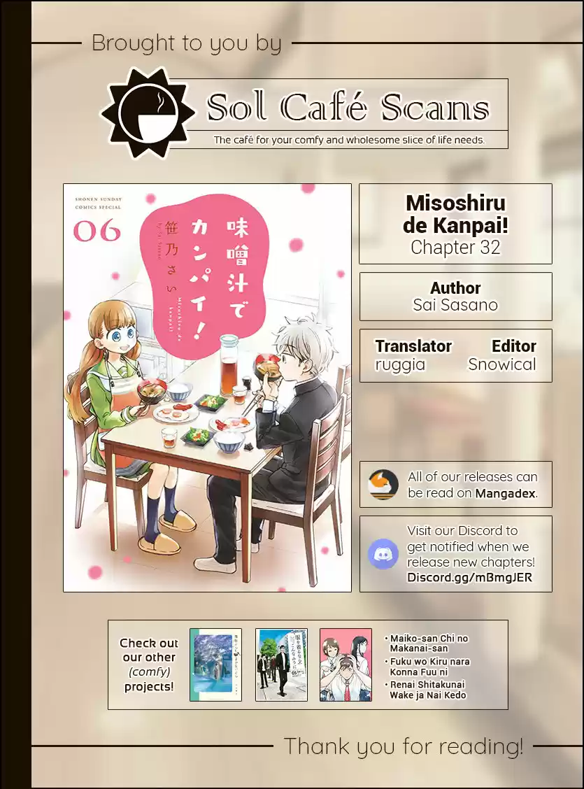 Misoshiru De Kanpai! - Capítulo 32 - Página 31 - LectorTMOo