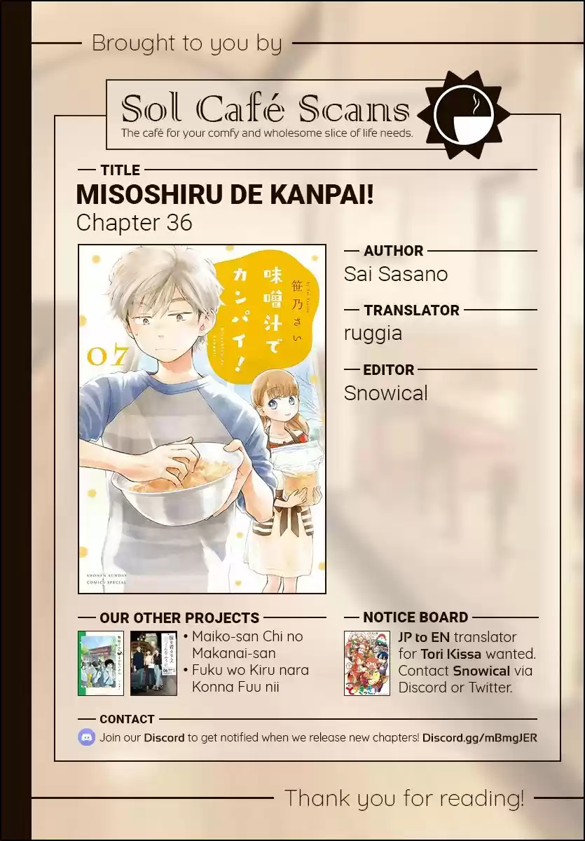 Misoshiru De Kanpai! - Capítulo 36 - Página 20 - LectorTMOo