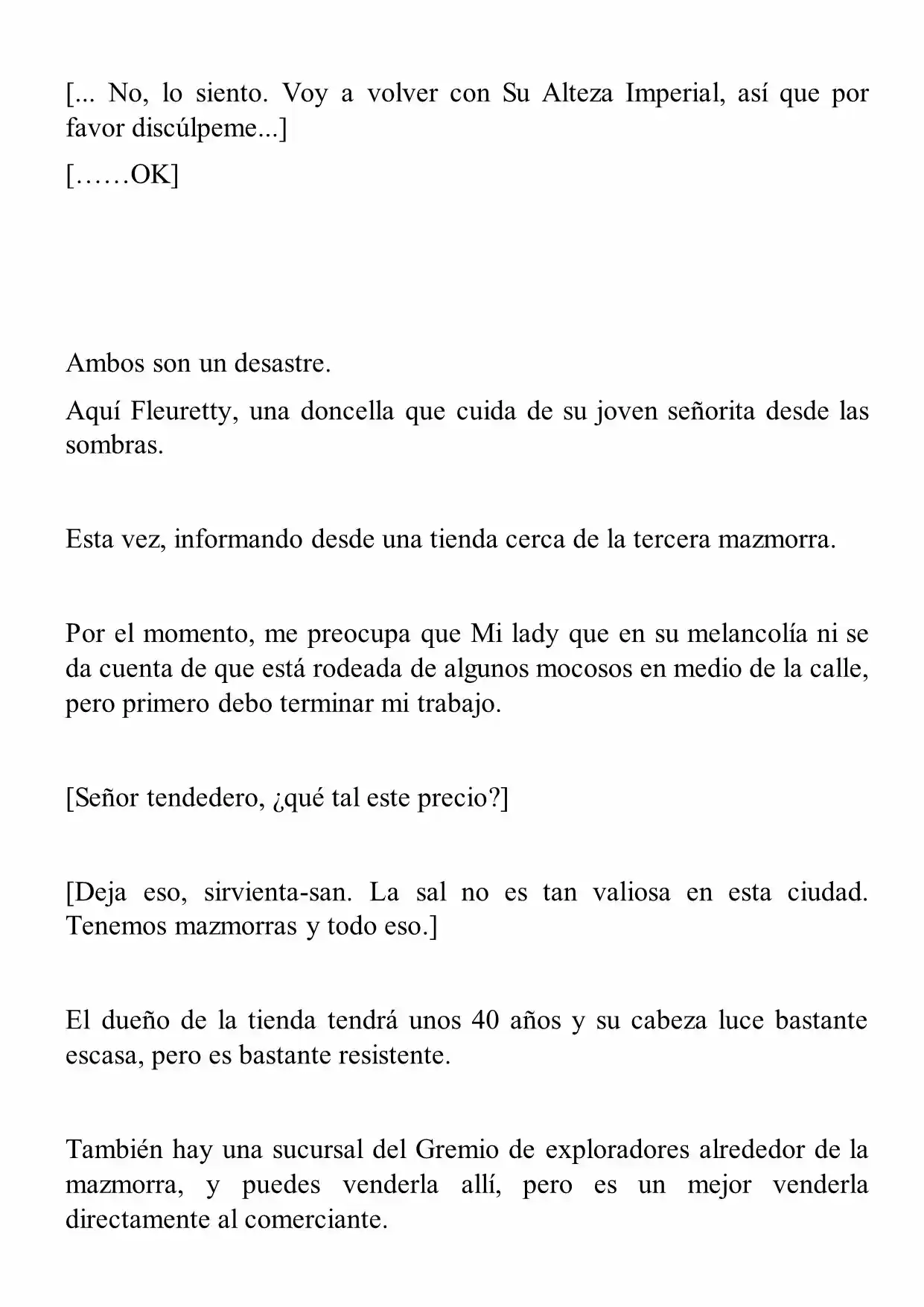 Miss Demon Maid (Novela) - Capítulo 10 - Página 5 - LectorTMOo