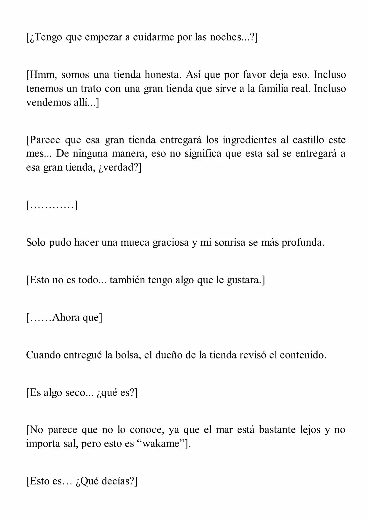 Miss Demon Maid (Novela) - Capítulo 10 - Página 7 - LectorTMOo