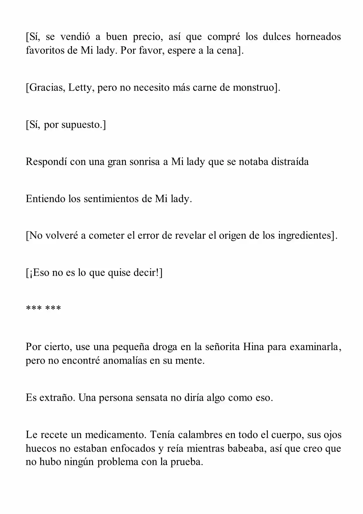 Miss Demon Maid (Novela) - Capítulo 10 - Página 9 - LectorTMOo