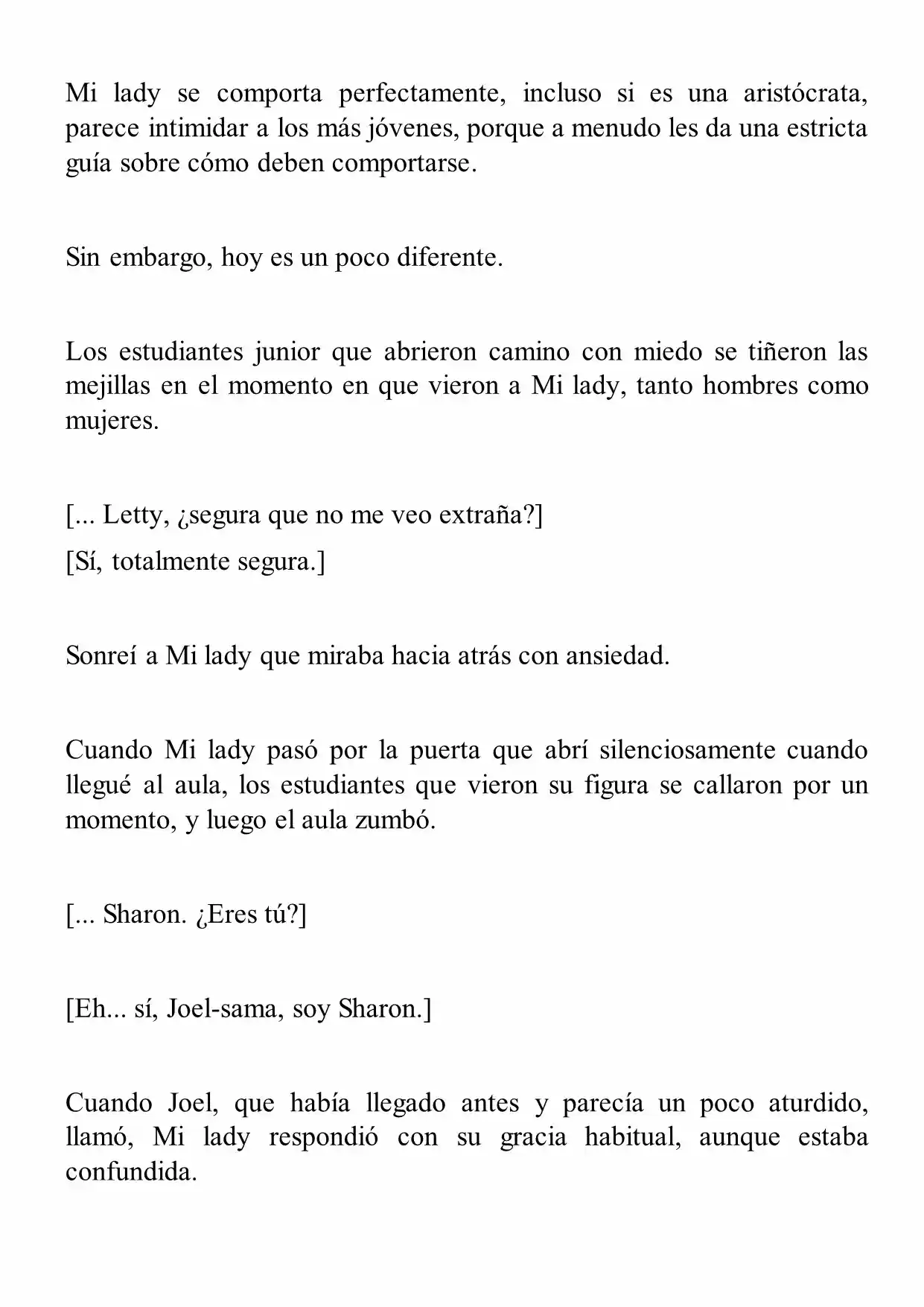 Miss Demon Maid (Novela) - Capítulo 10 - Página 15 - LectorTMOo