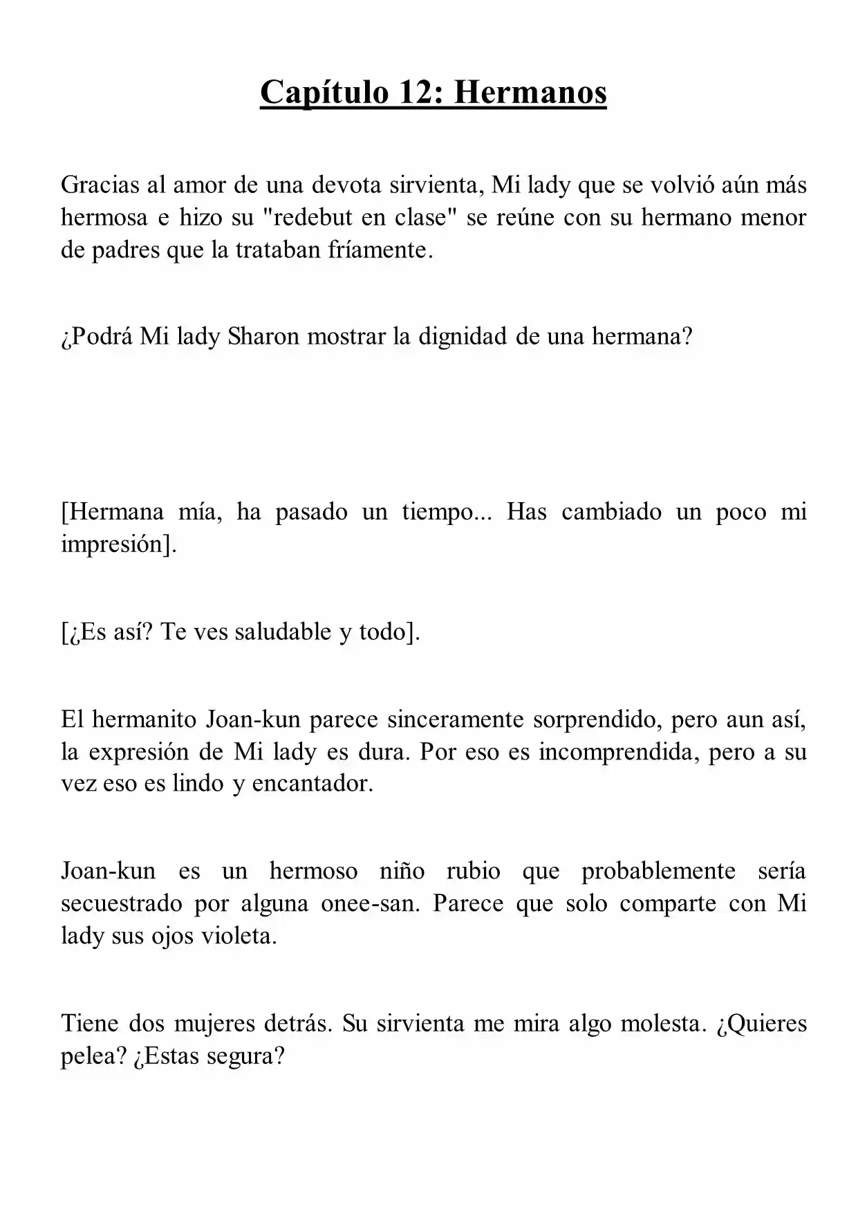 Miss Demon Maid (Novela) - Capítulo 12 - Página 2 - LectorTMOo