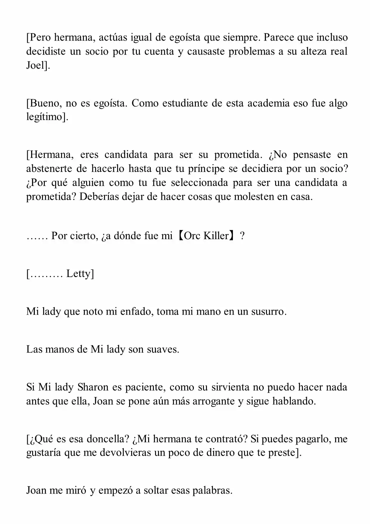 Miss Demon Maid (Novela) - Capítulo 12 - Página 3 - LectorTMOo