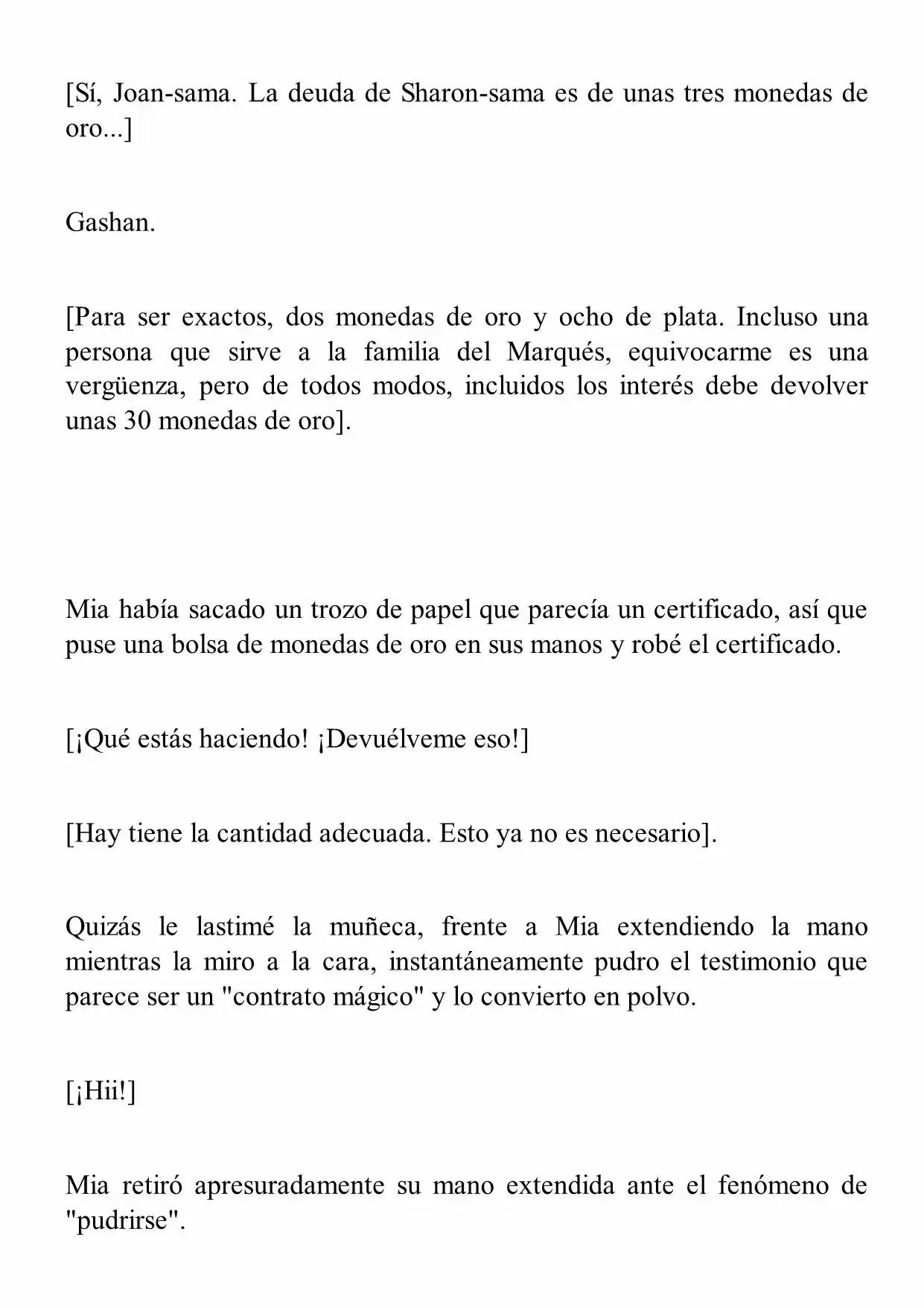 Miss Demon Maid (Novela) - Capítulo 12 - Página 8 - LectorTMOo
