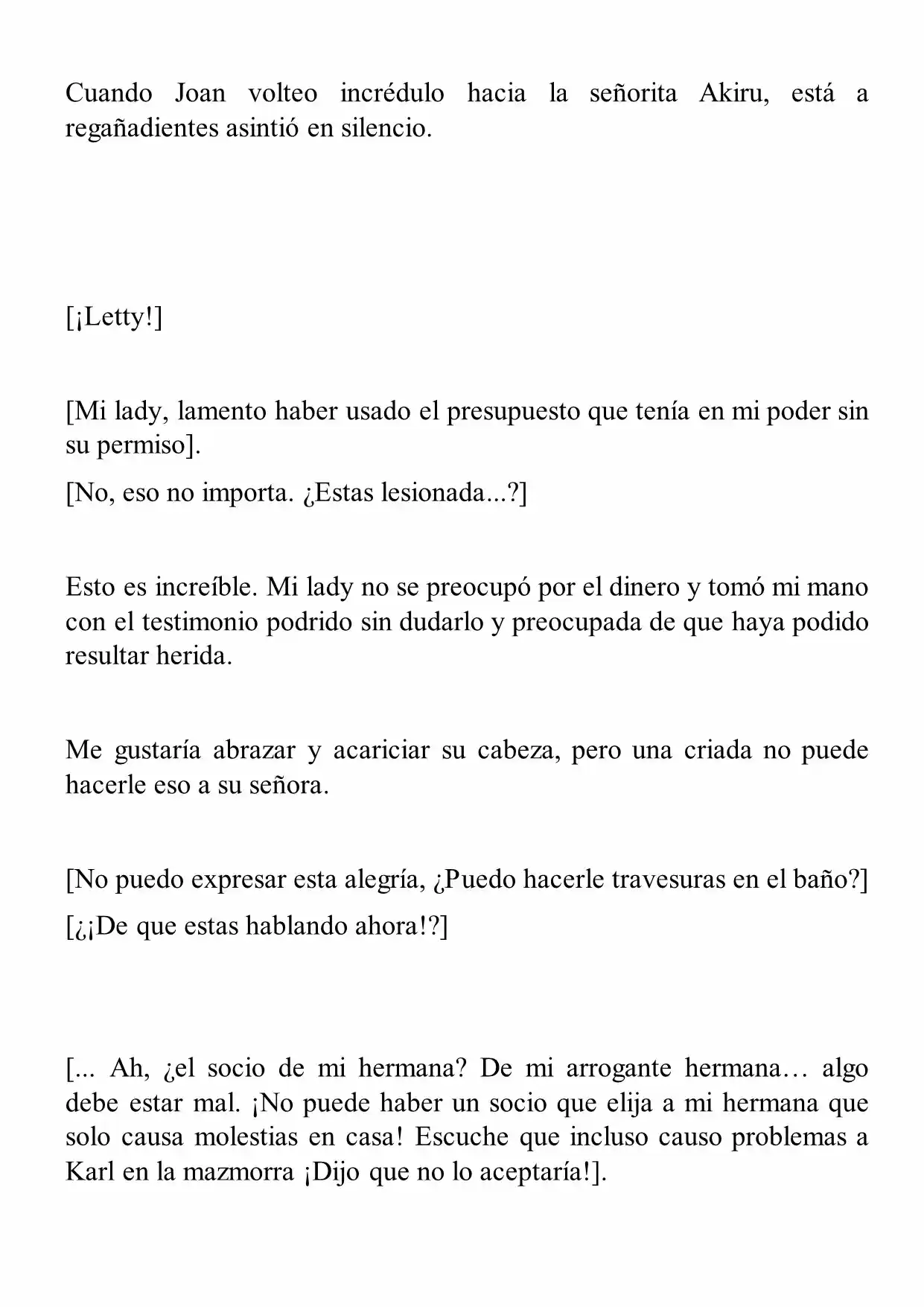 Miss Demon Maid (Novela) - Capítulo 12 - Página 10 - LectorTMOo