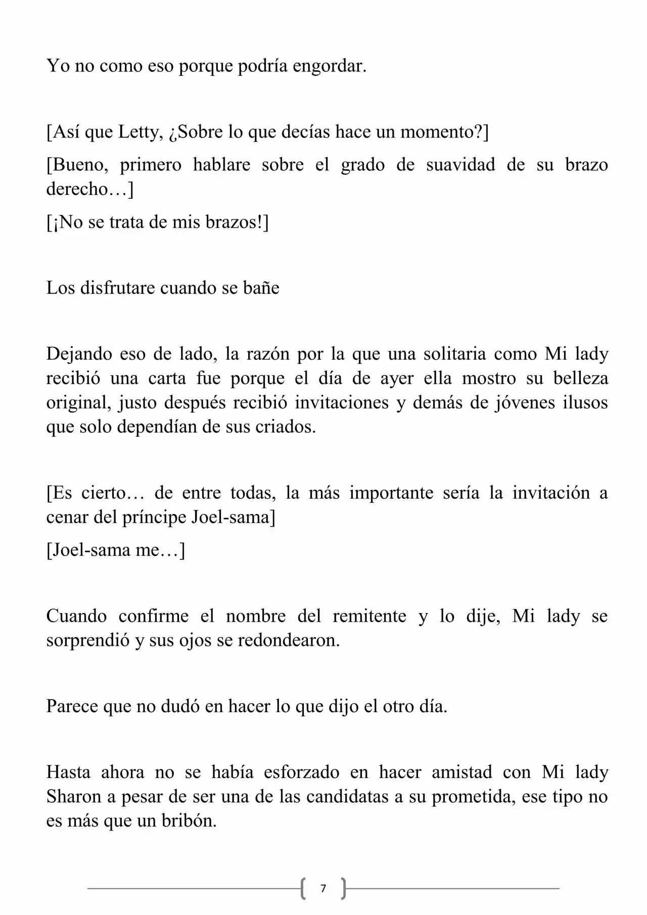 Miss Demon Maid (Novela) - Capítulo 13 - Página 8 - LectorTMOo