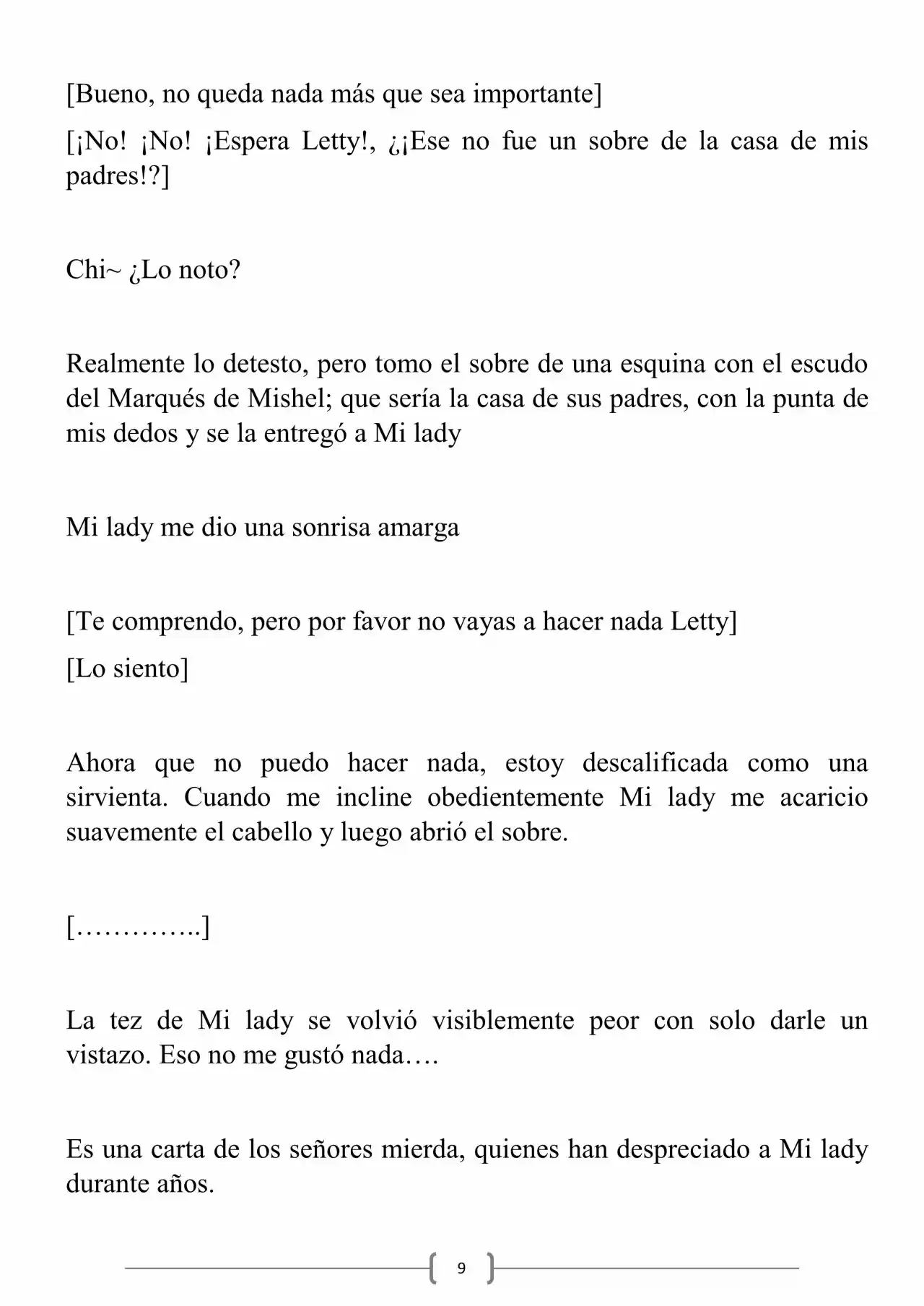 Miss Demon Maid (Novela) - Capítulo 13 - Página 10 - LectorTMOo