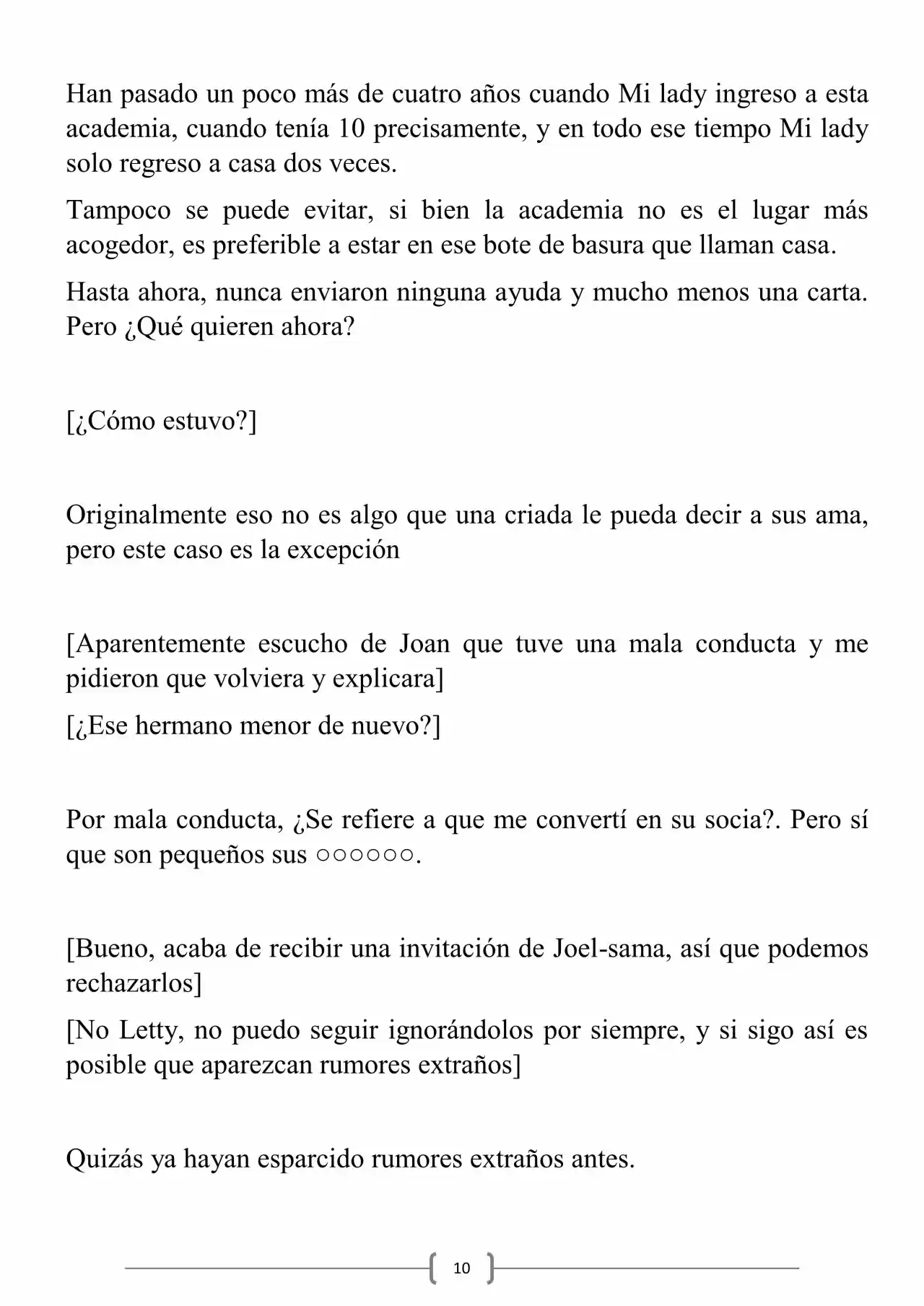 Miss Demon Maid (Novela) - Capítulo 13 - Página 11 - LectorTMOo