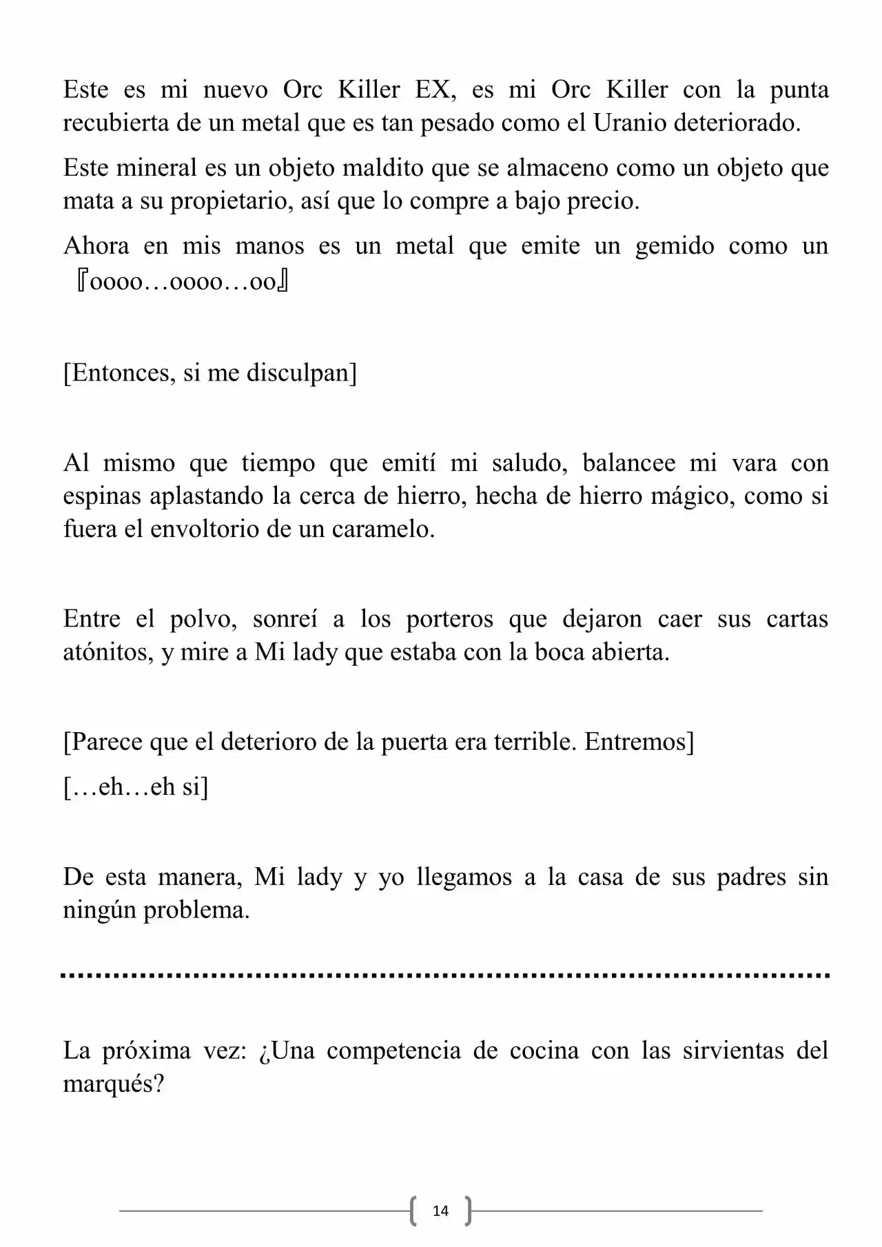 Miss Demon Maid (Novela) - Capítulo 13 - Página 15 - LectorTMOo