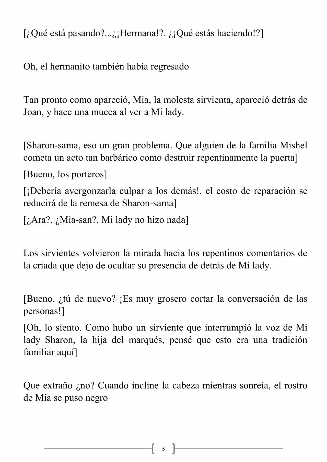 Miss Demon Maid (Novela) - Capítulo 14 - Página 4 - LectorTMOo
