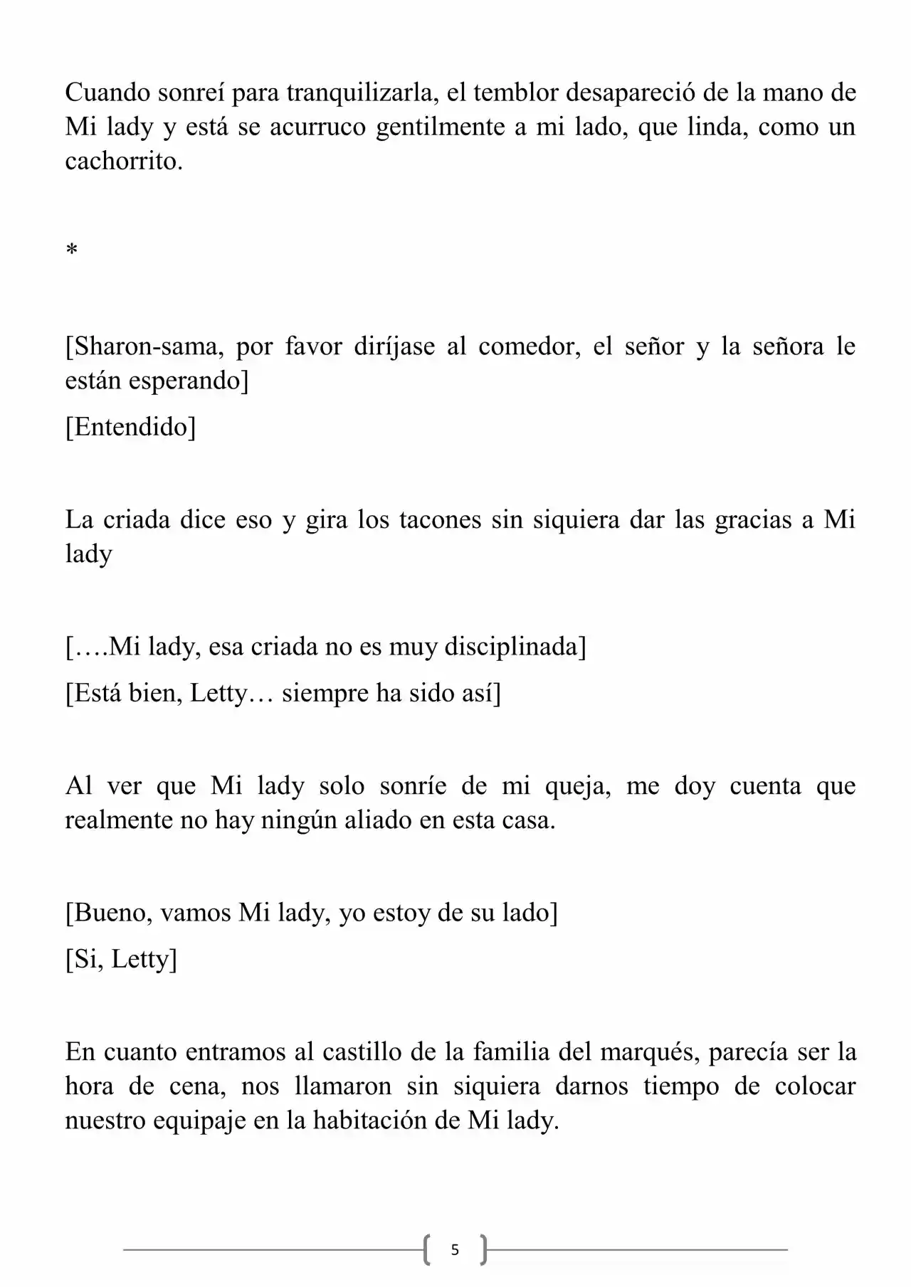 Miss Demon Maid (Novela) - Capítulo 14 - Página 6 - LectorTMOo