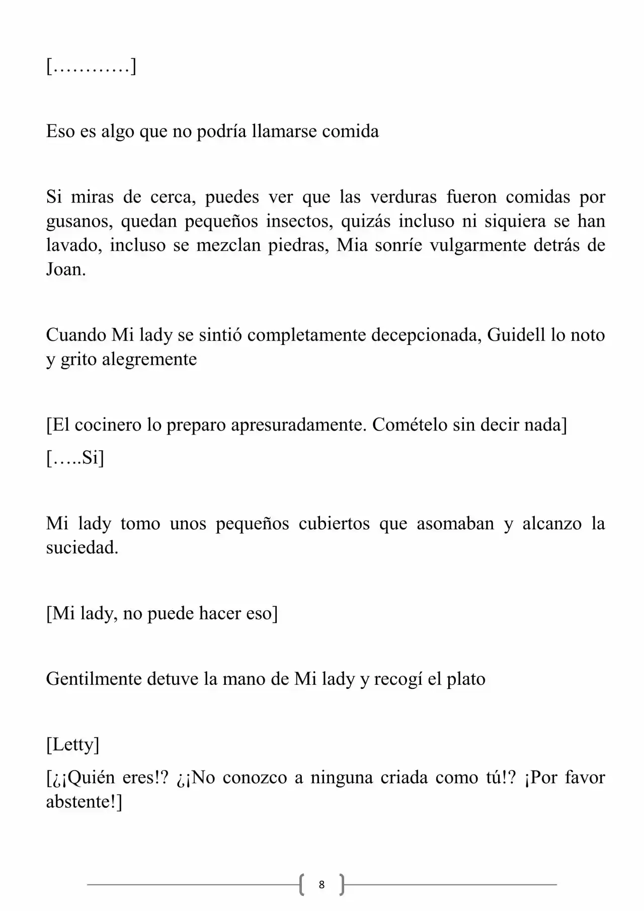 Miss Demon Maid (Novela) - Capítulo 14 - Página 9 - LectorTMOo