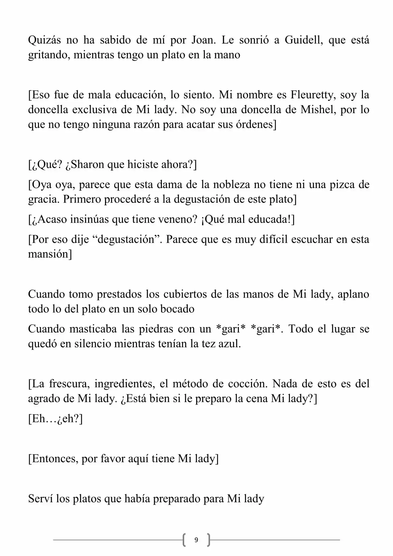 Miss Demon Maid (Novela) - Capítulo 14 - Página 10 - LectorTMOo
