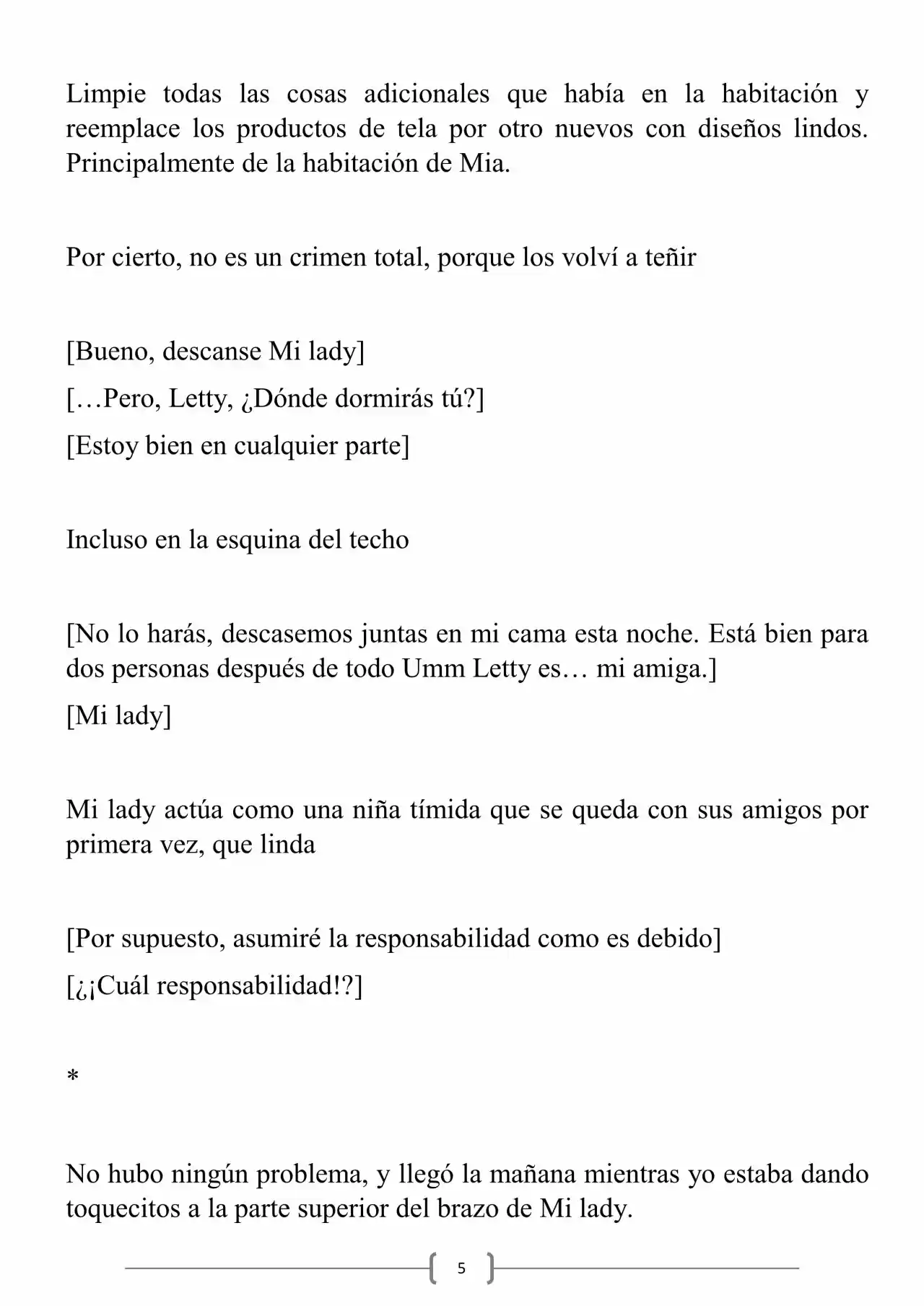 Miss Demon Maid (Novela) - Capítulo 15 - Página 6 - LectorTMOo