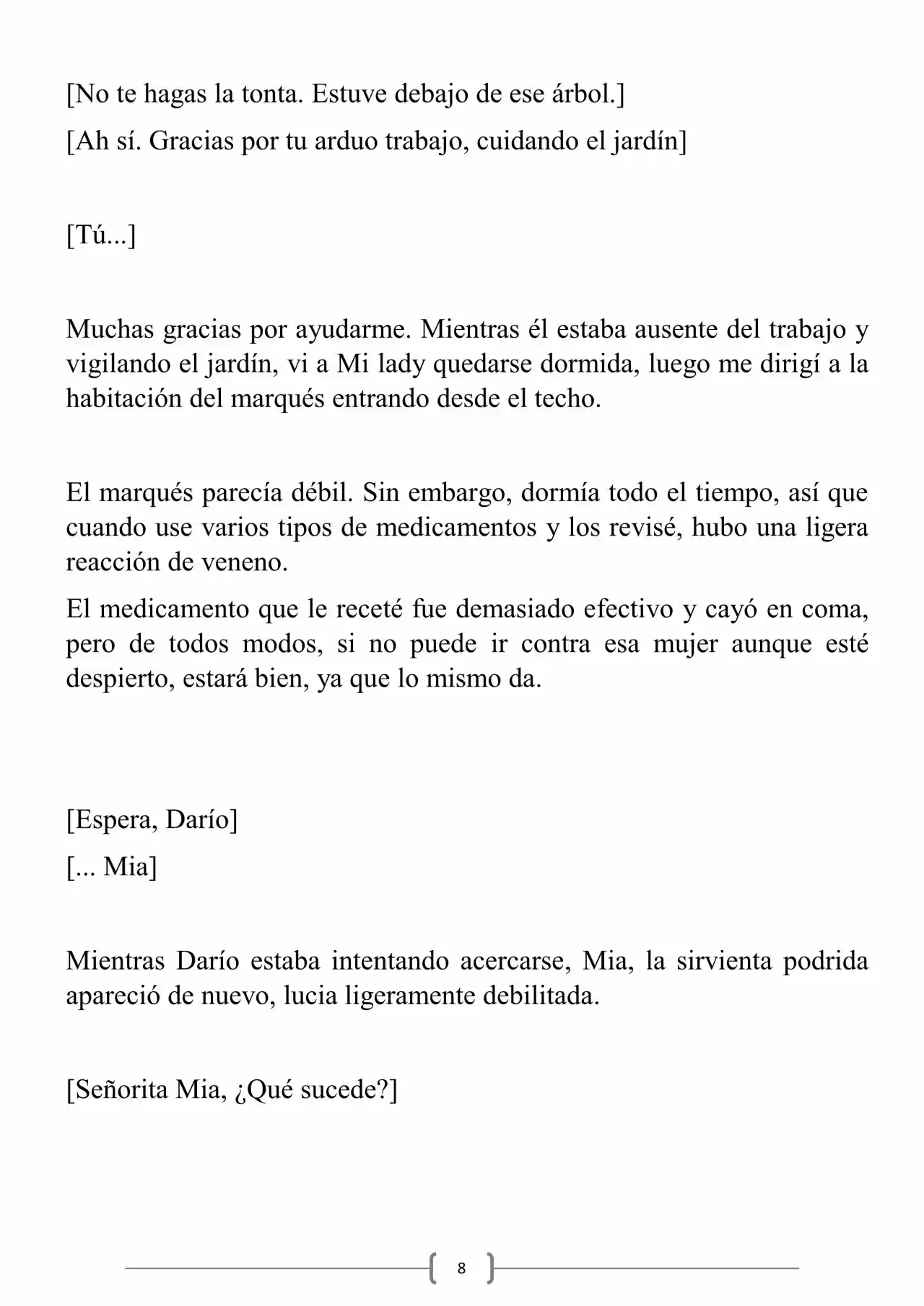 Miss Demon Maid (Novela) - Capítulo 15 - Página 9 - LectorTMOo