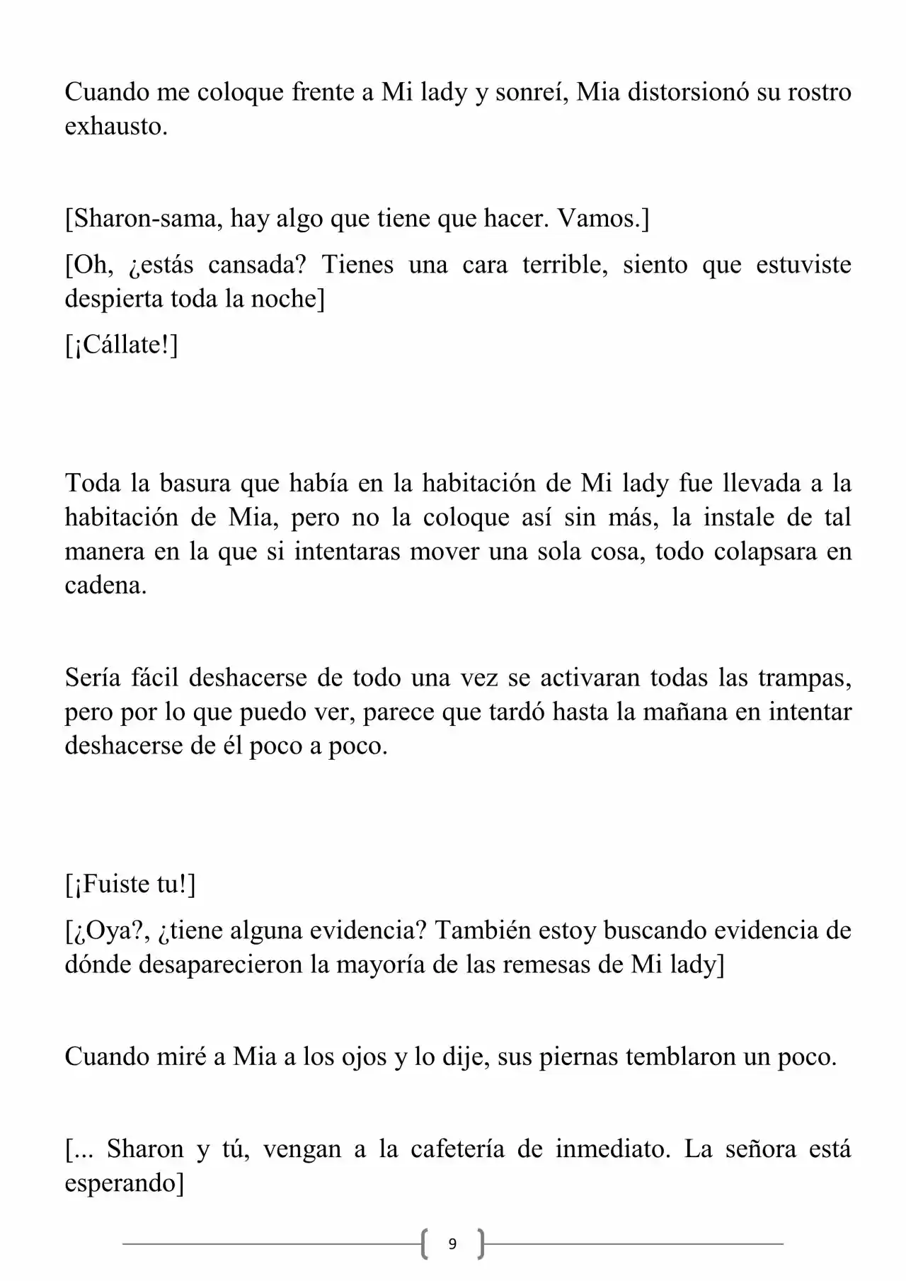 Miss Demon Maid (Novela) - Capítulo 15 - Página 10 - LectorTMOo