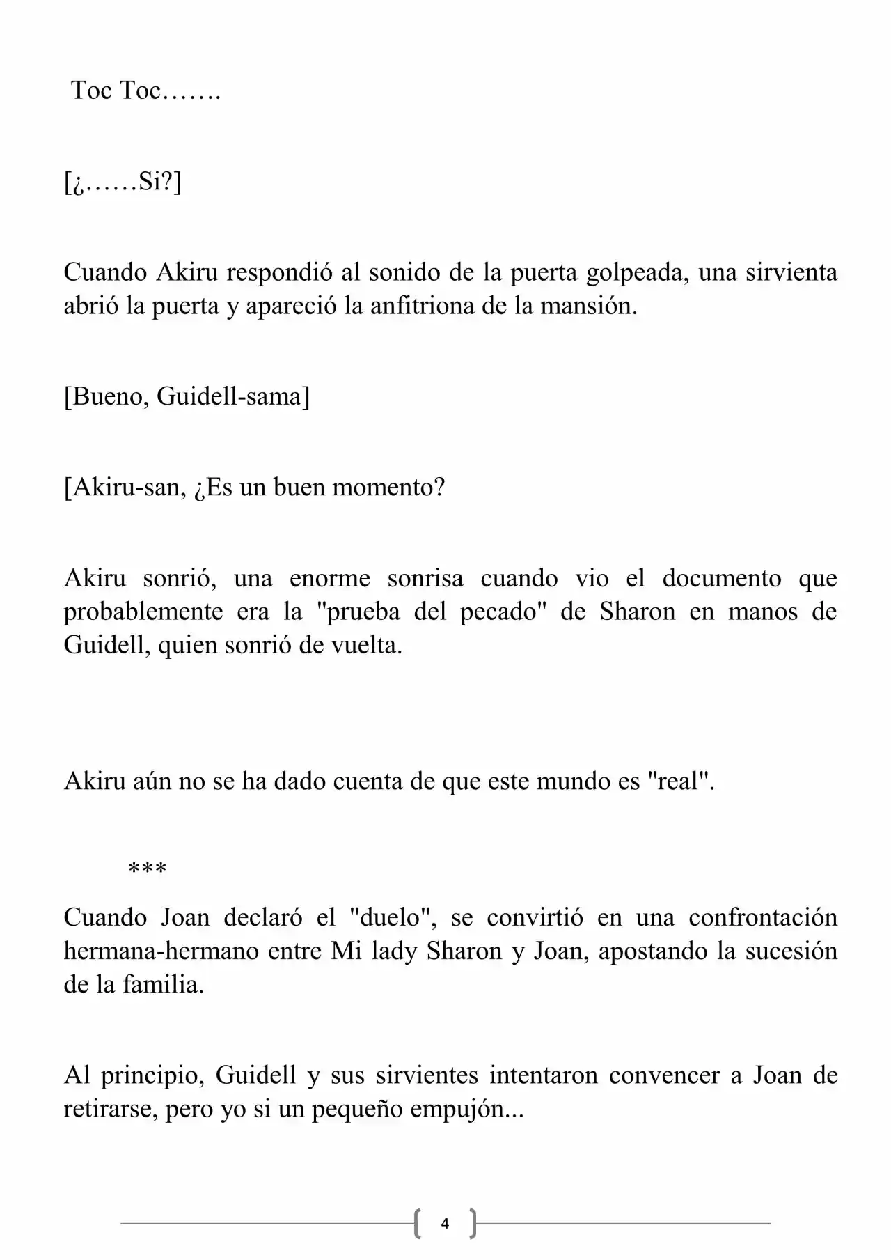 Miss Demon Maid (Novela) - Capítulo 16 - Página 5 - LectorTMOo