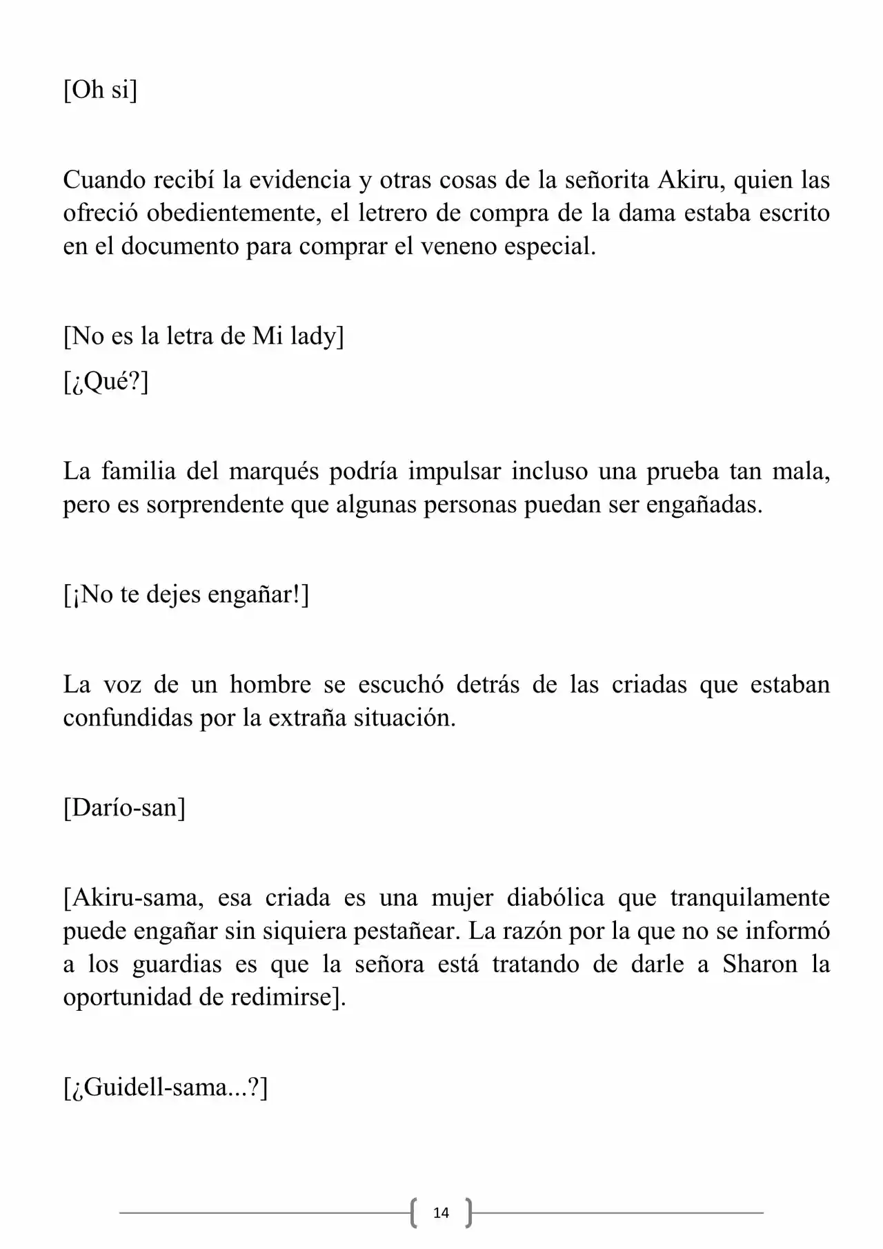 Miss Demon Maid (Novela) - Capítulo 16 - Página 15 - LectorTMOo