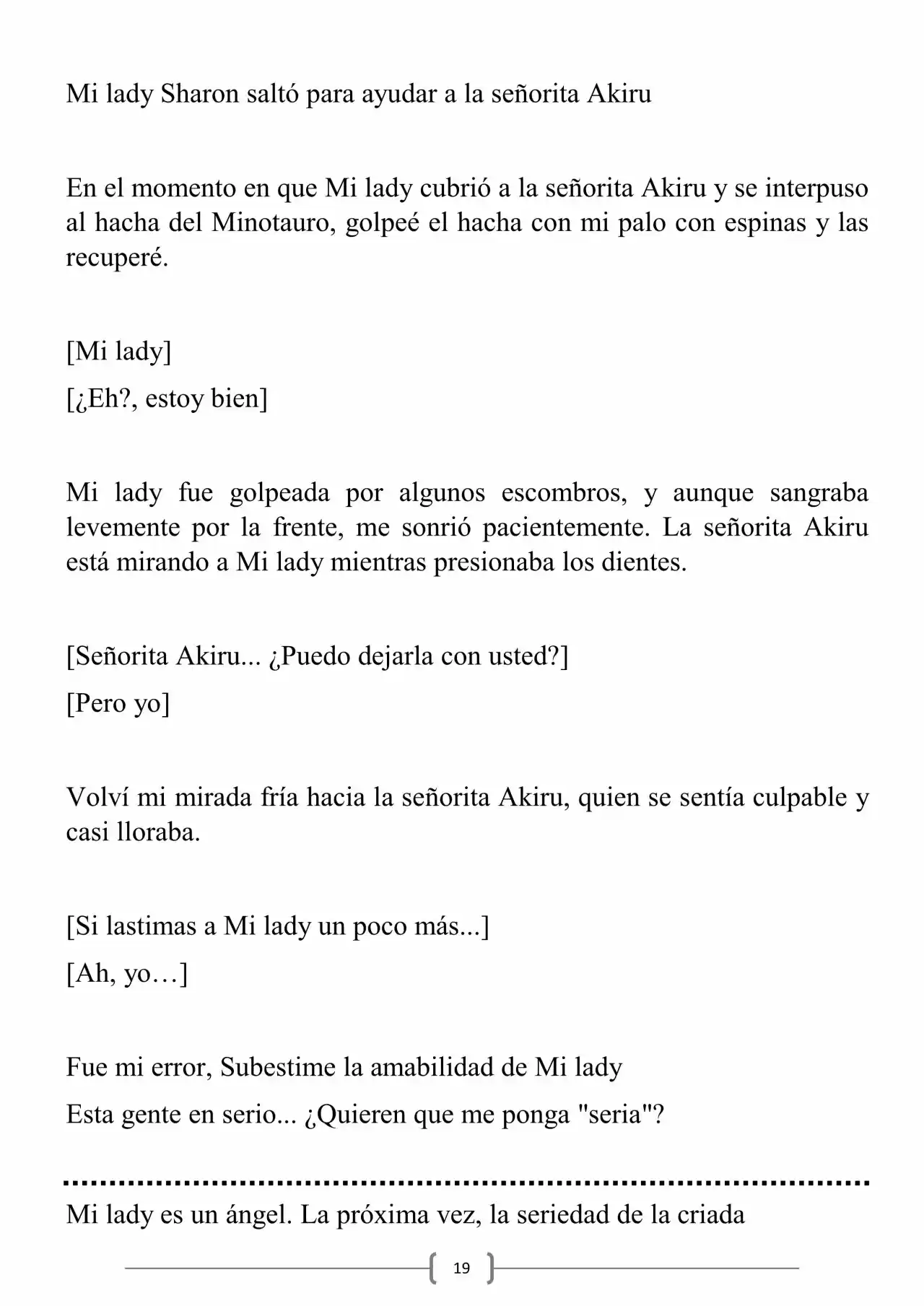 Miss Demon Maid (Novela) - Capítulo 16 - Página 20 - LectorTMOo