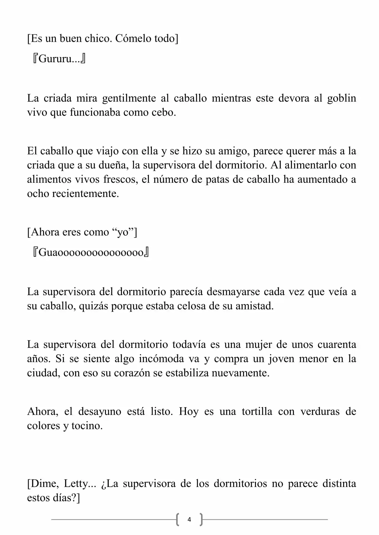 Miss Demon Maid (Novela) - Capítulo 18 - Página 5 - LectorTMOo