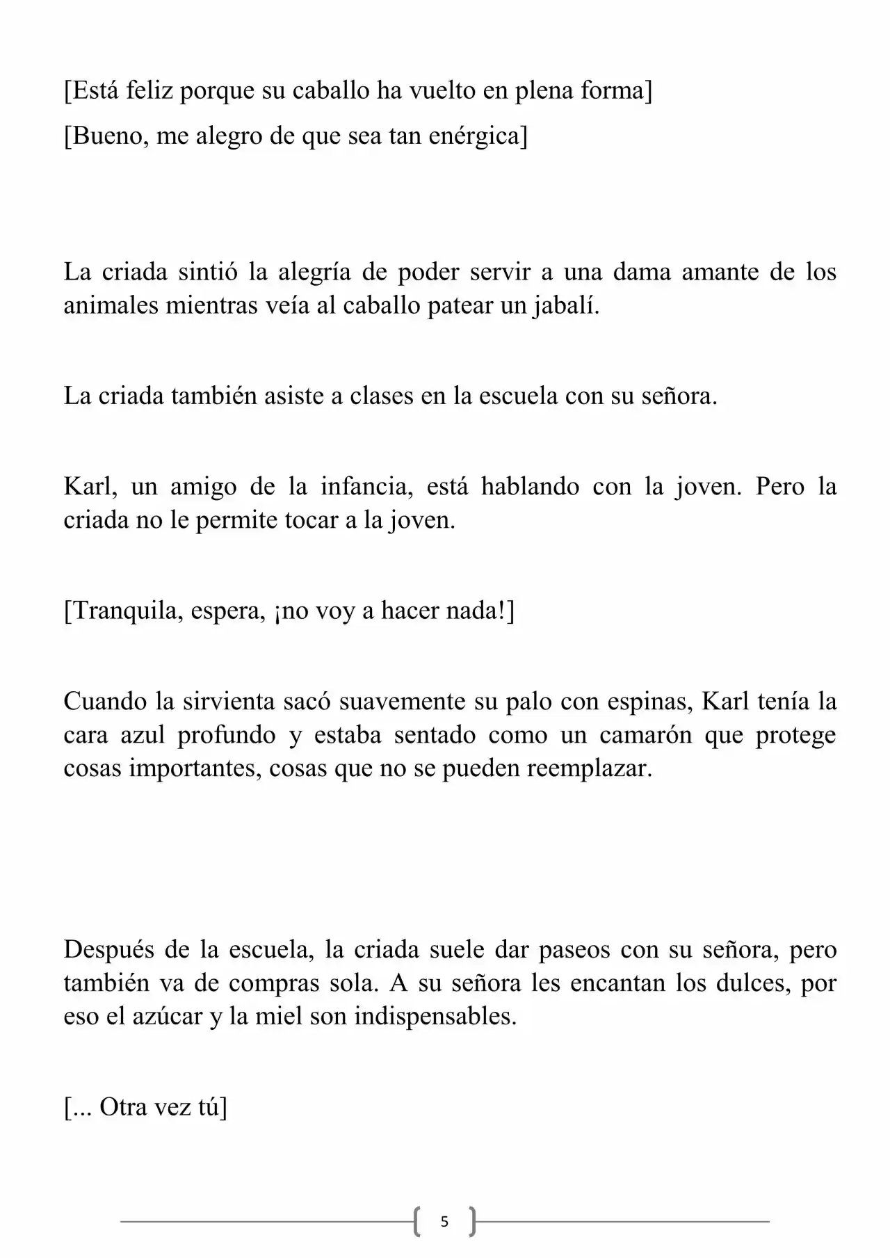 Miss Demon Maid (Novela) - Capítulo 18 - Página 6 - LectorTMOo