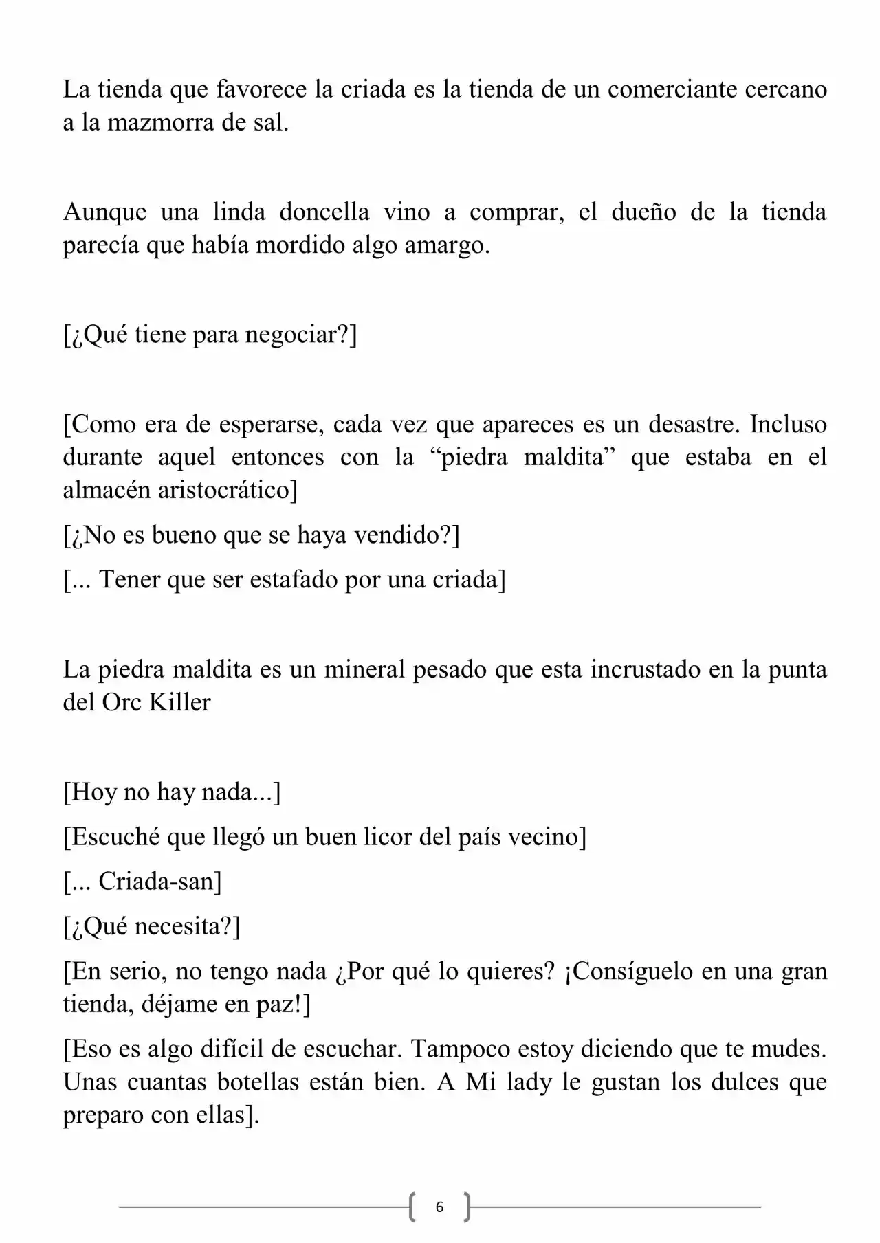 Miss Demon Maid (Novela) - Capítulo 18 - Página 7 - LectorTMOo