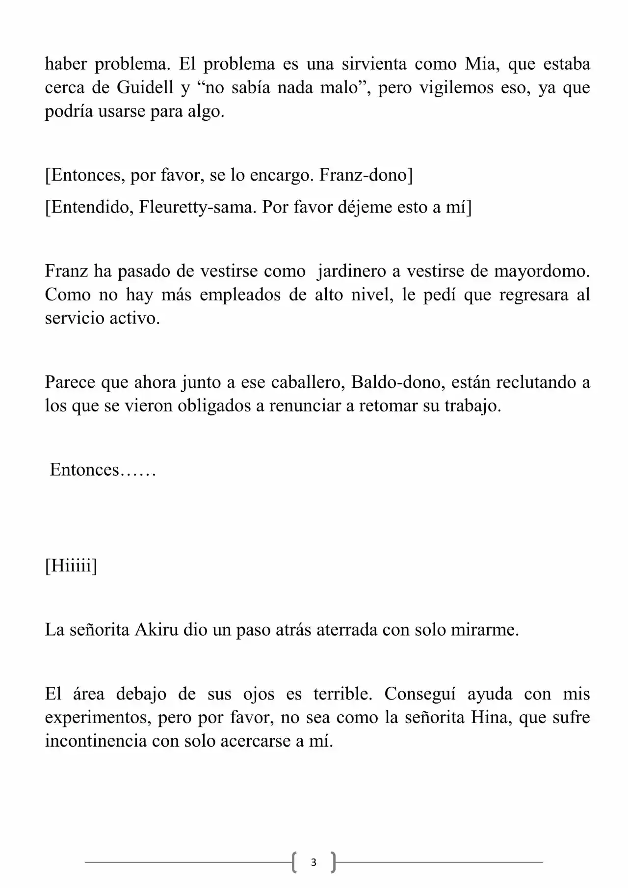 Miss Demon Maid (Novela) - Capítulo 19 - Página 4 - LectorTMOo