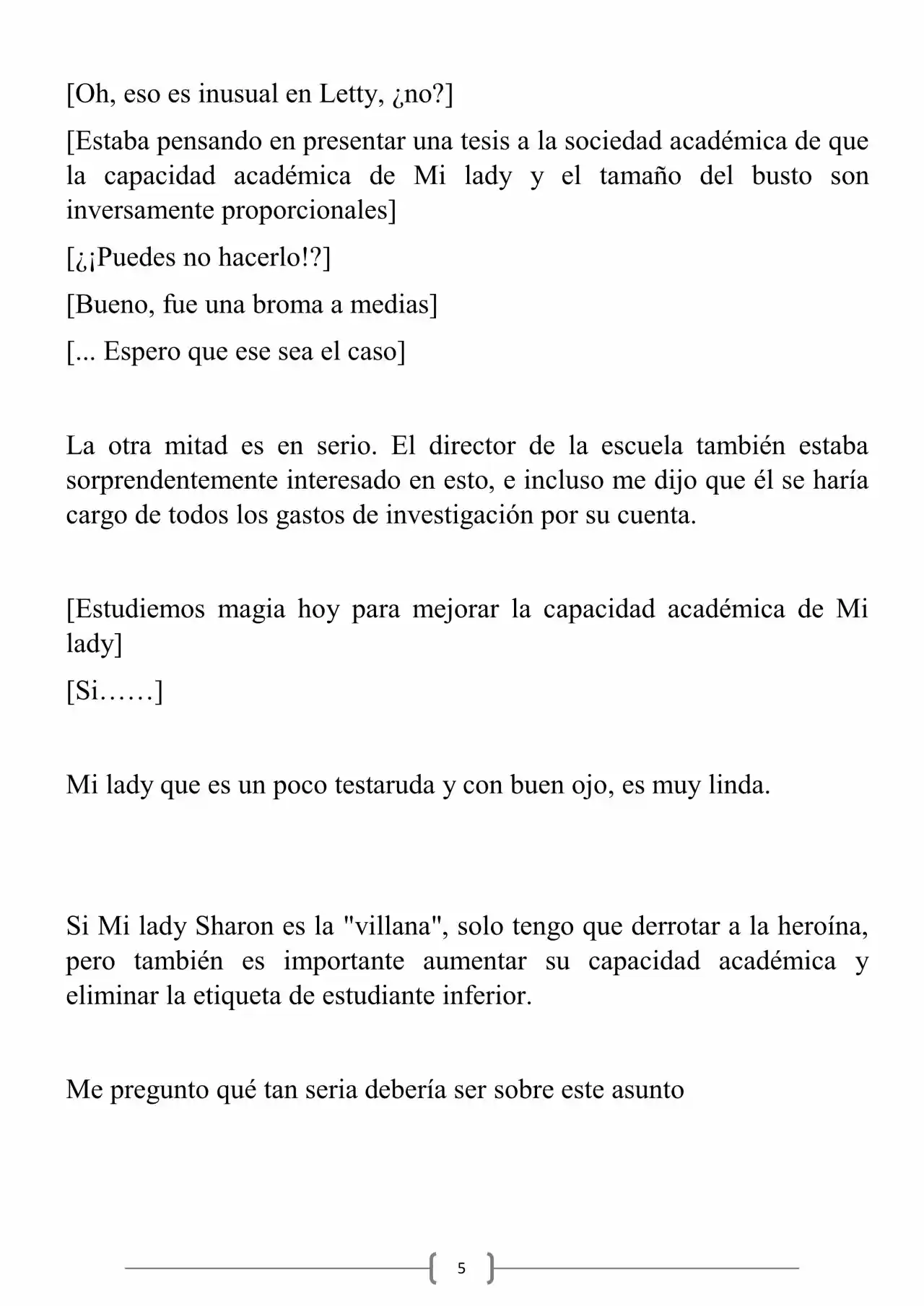 Miss Demon Maid (Novela) - Capítulo 19 - Página 6 - LectorTMOo
