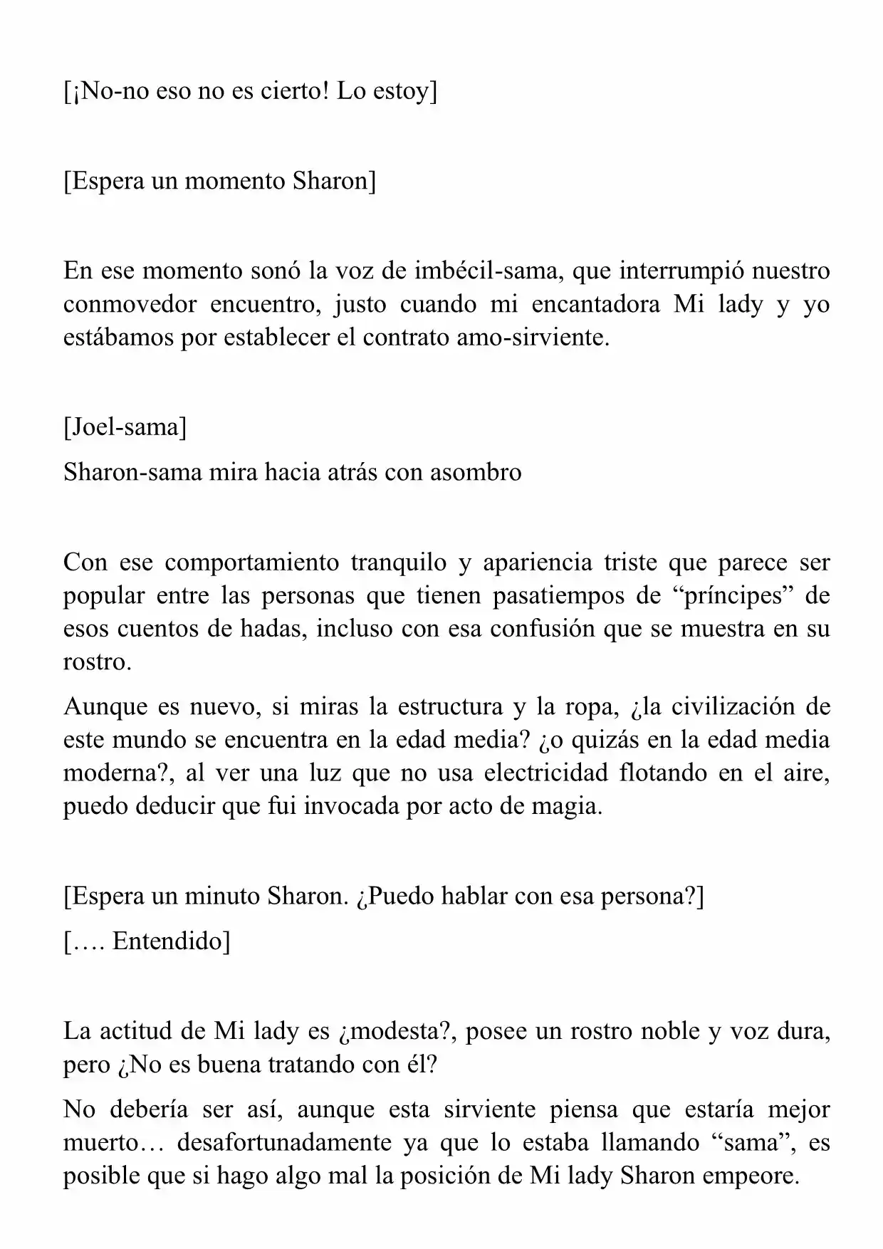 Miss Demon Maid (Novela) - Capítulo 2 - Página 3 - LectorTMOo