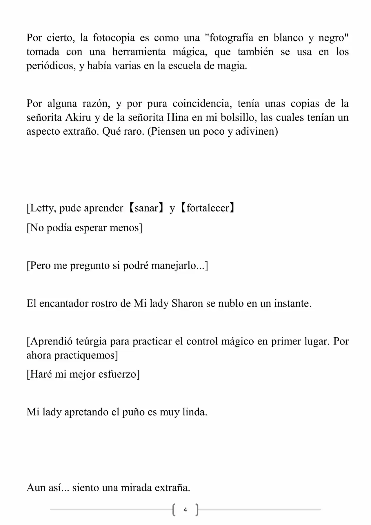 Miss Demon Maid (Novela) - Capítulo 20 - Página 5 - LectorTMOo