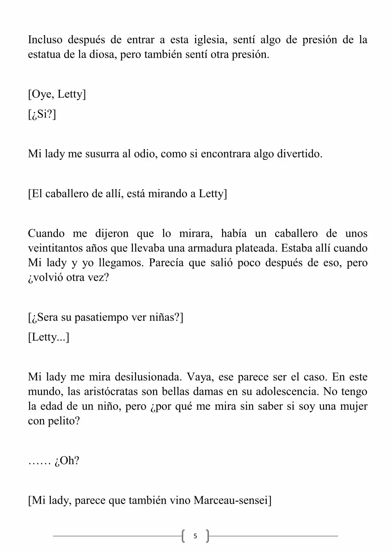 Miss Demon Maid (Novela) - Capítulo 20 - Página 6 - LectorTMOo