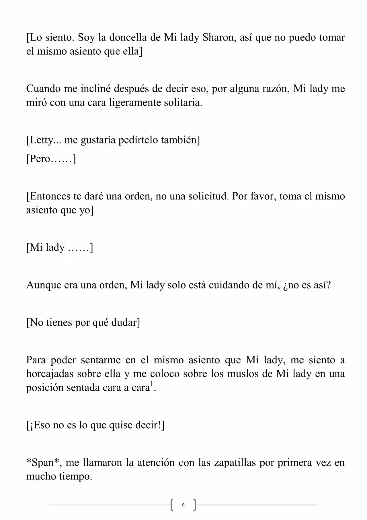 Miss Demon Maid (Novela) - Capítulo 21 - Página 5 - LectorTMOo