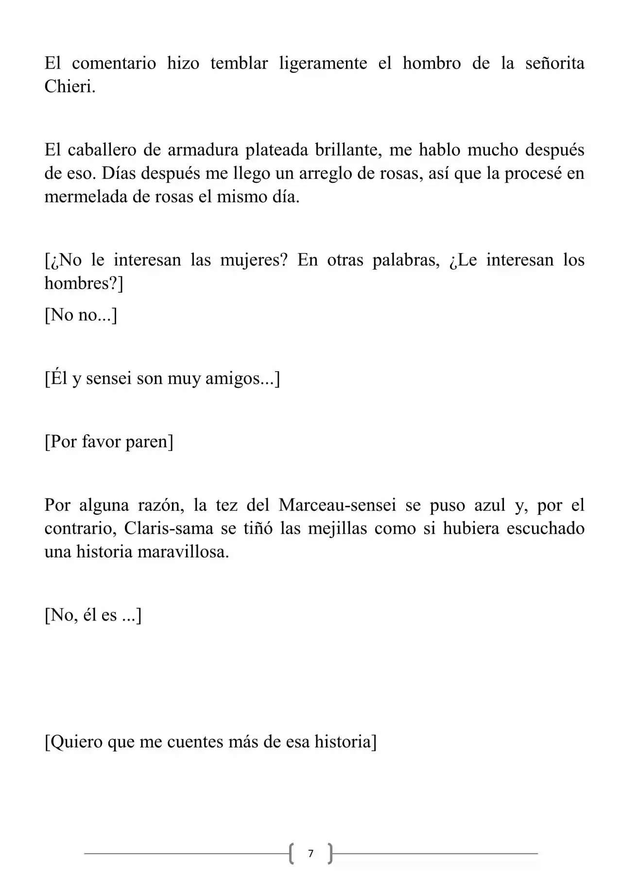 Miss Demon Maid (Novela) - Capítulo 21 - Página 8 - LectorTMOo