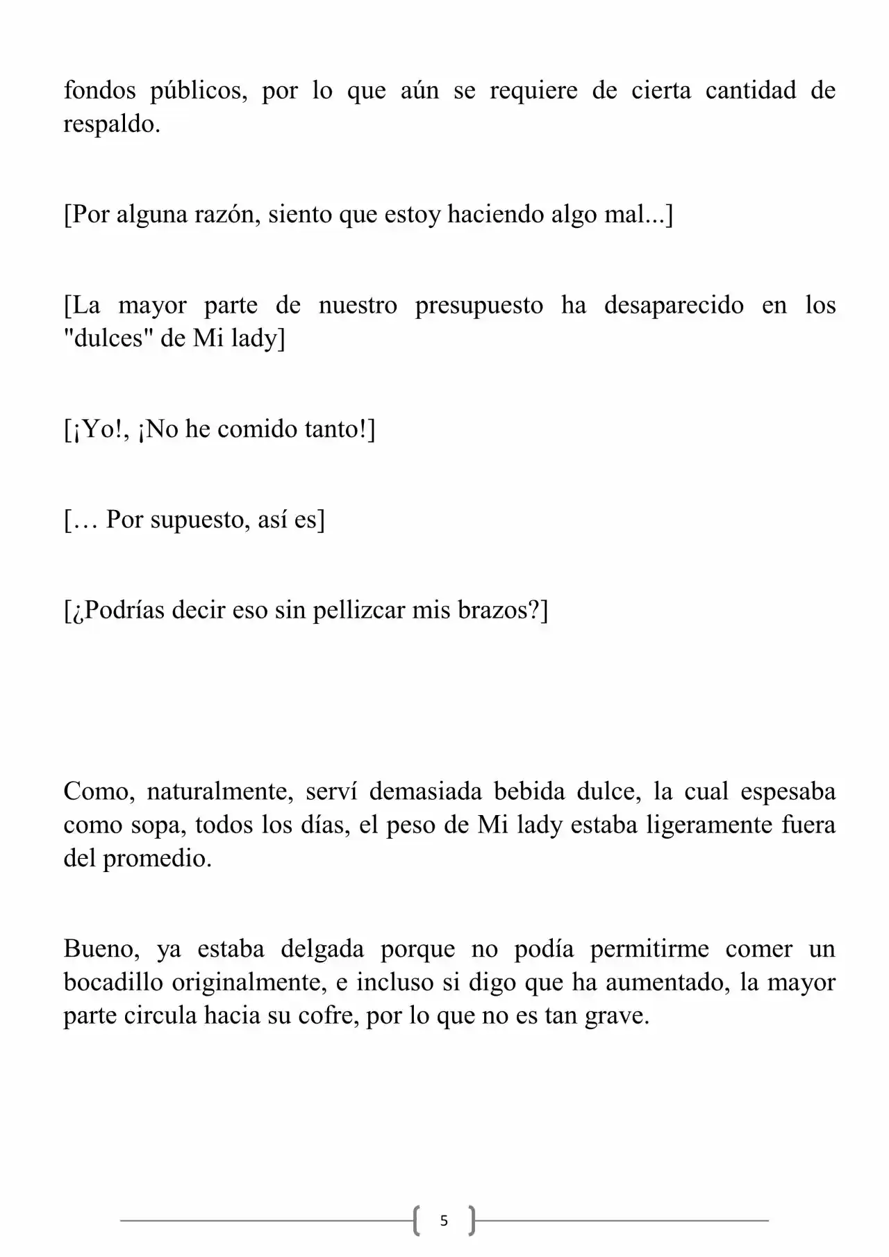 Miss Demon Maid (Novela) - Capítulo 23 - Página 6 - LectorTMOo