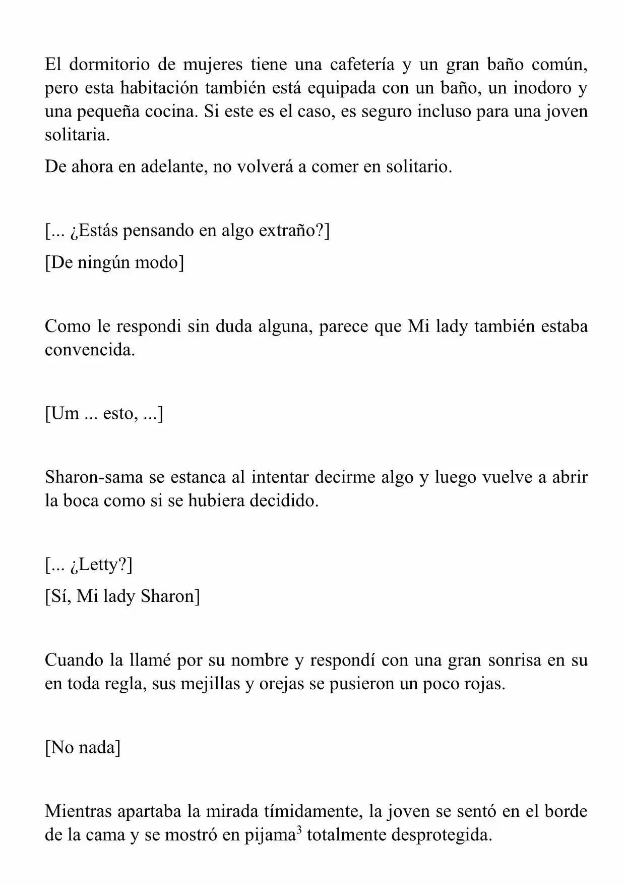 Miss Demon Maid (Novela) - Capítulo 3 - Página 4 - LectorTMOo