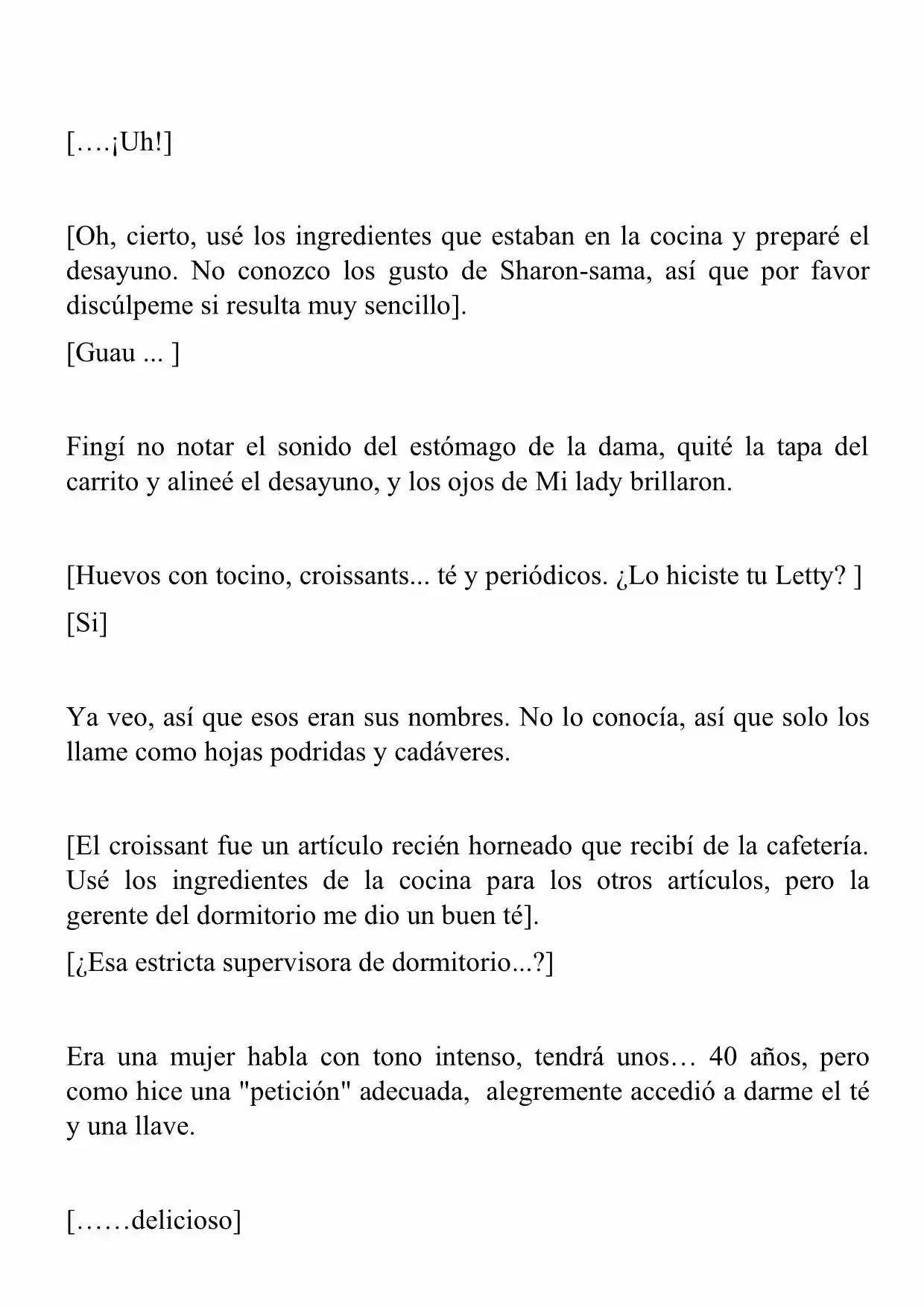 Miss Demon Maid (Novela) - Capítulo 3 - Página 6 - LectorTMOo