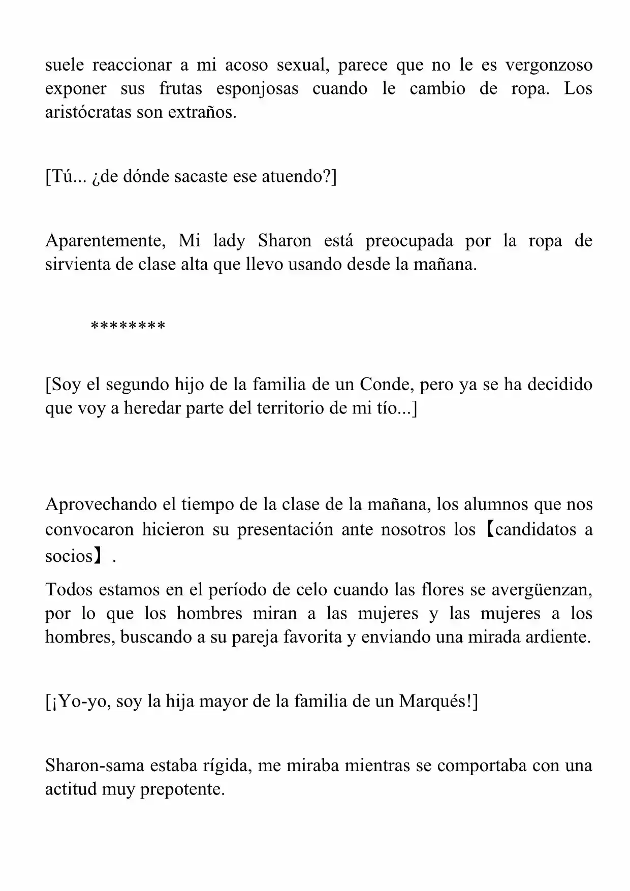 Miss Demon Maid (Novela) - Capítulo 3 - Página 7 - LectorTMOo