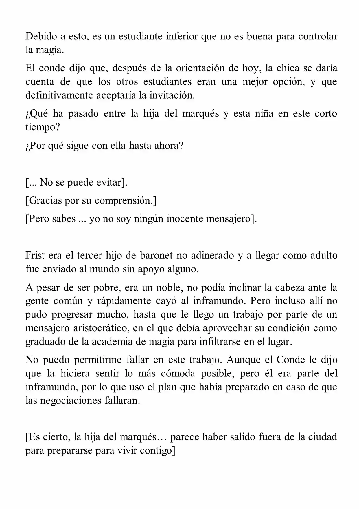 Miss Demon Maid (Novela) - Capítulo 4 - Página 4 - LectorTMOo