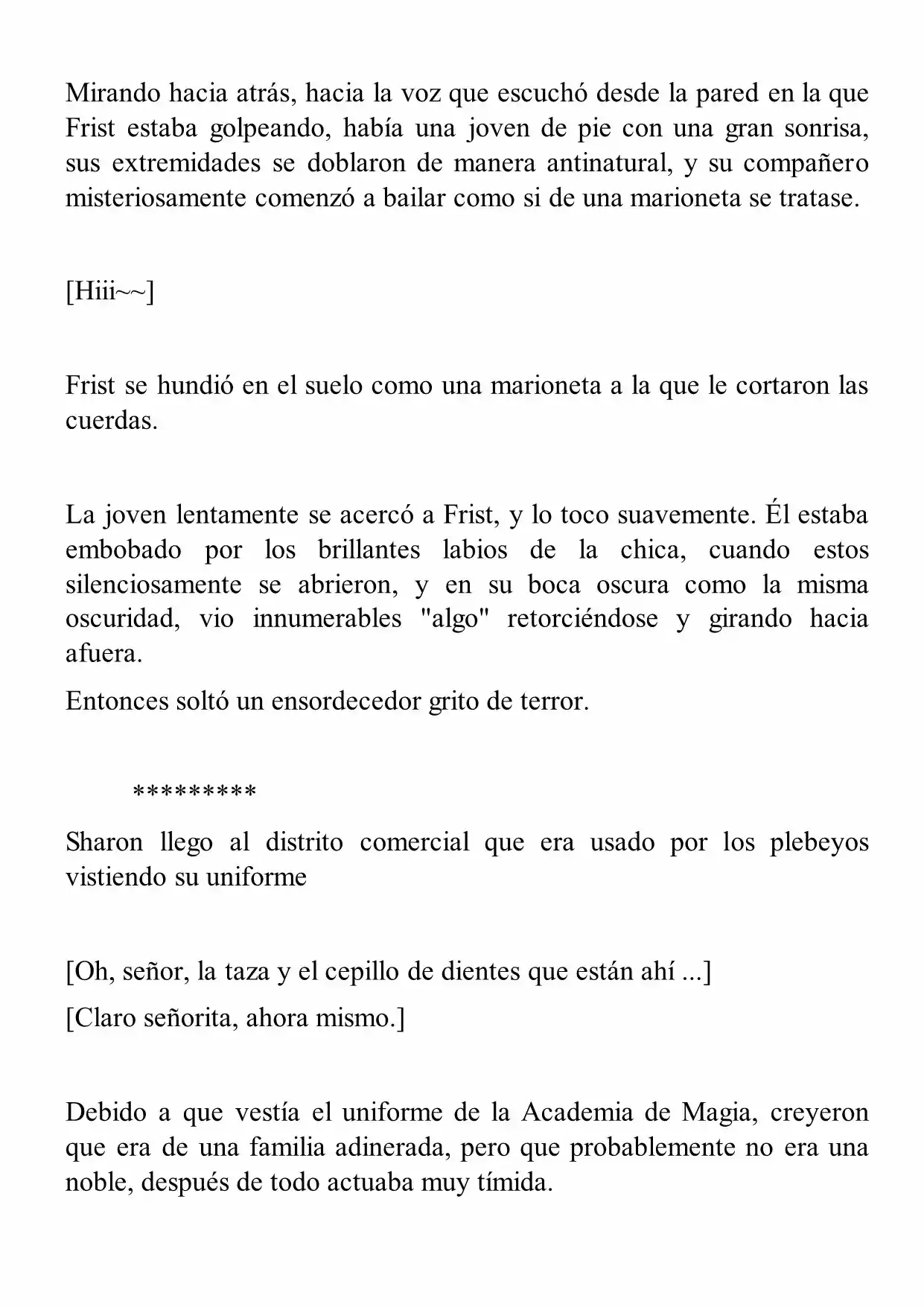 Miss Demon Maid (Novela) - Capítulo 4 - Página 7 - LectorTMOo