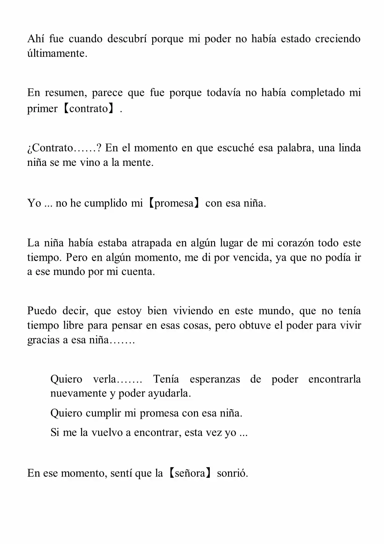 Miss Demon Maid (Novela) - Capítulo 5 - Página 9 - LectorTMOo