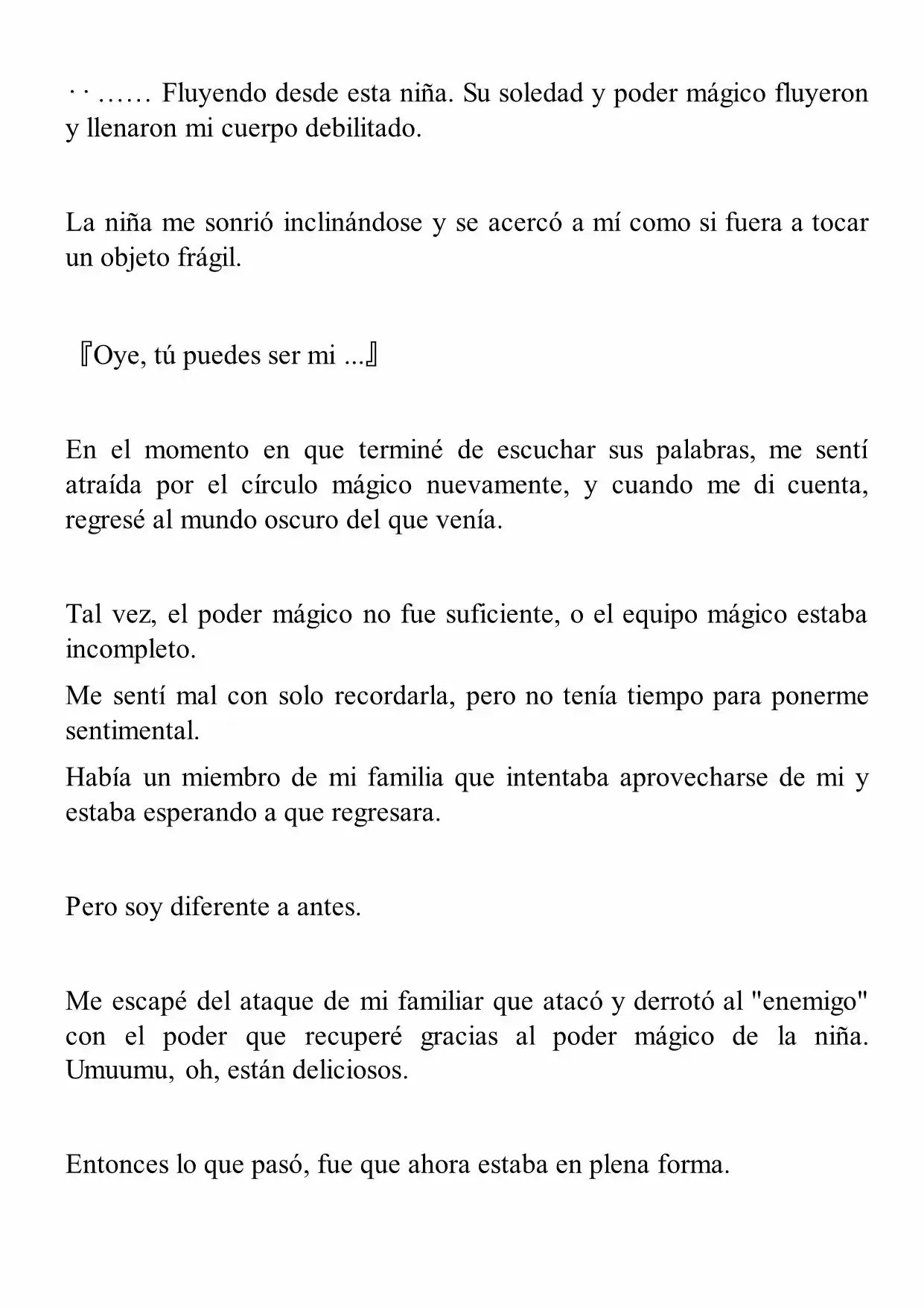 Miss Demon Maid (Novela) - Capítulo 5 - Página 15 - LectorTMOo
