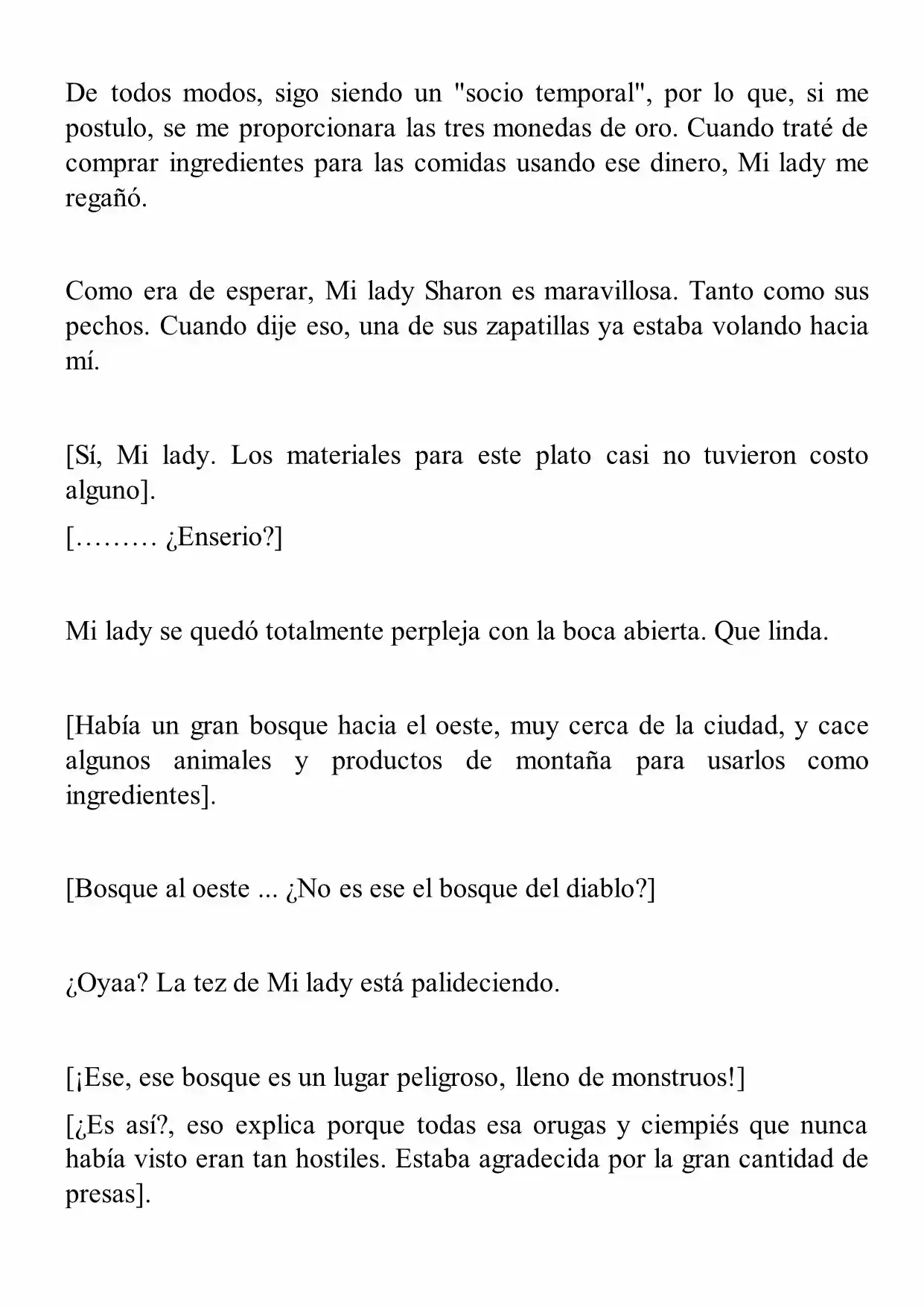 Miss Demon Maid (Novela) - Capítulo 6 - Página 4 - LectorTMOo