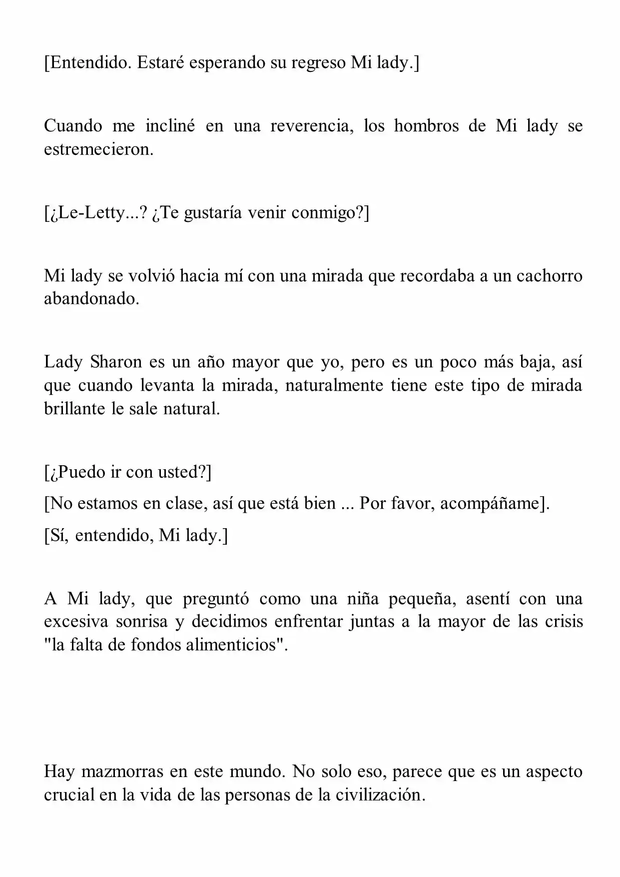 Miss Demon Maid (Novela) - Capítulo 6 - Página 7 - LectorTMOo