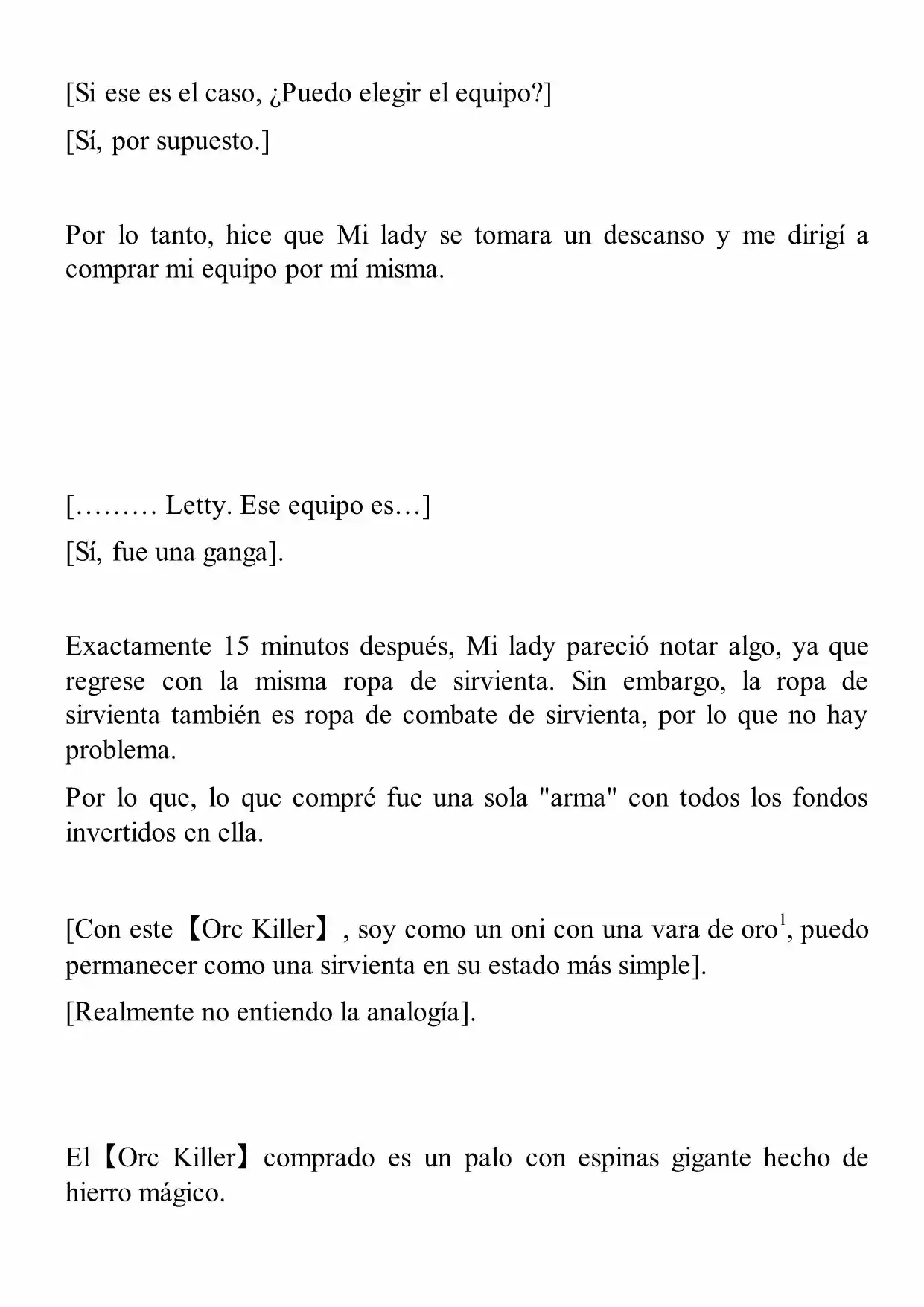 Miss Demon Maid (Novela) - Capítulo 7 - Página 6 - LectorTMOo