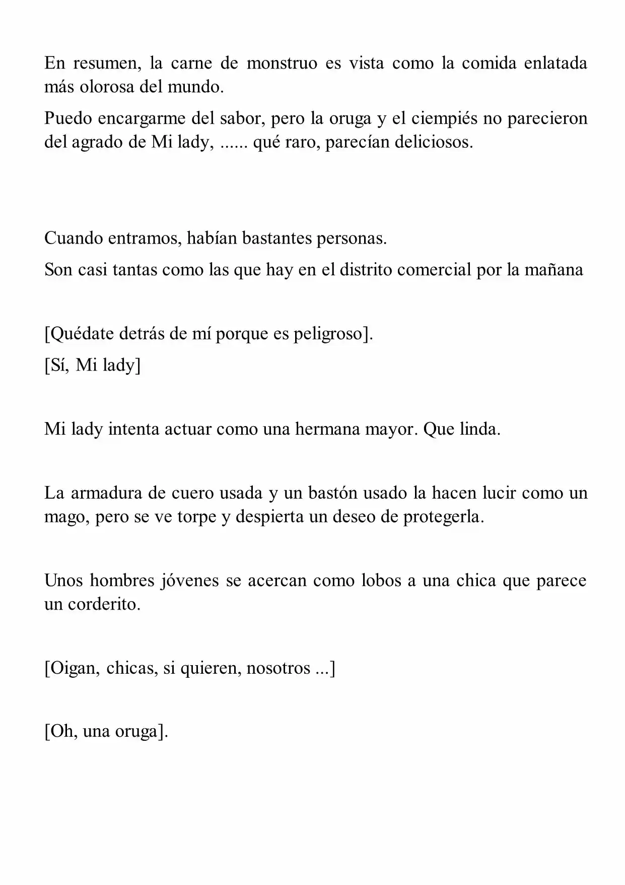 Miss Demon Maid (Novela) - Capítulo 7 - Página 9 - LectorTMOo