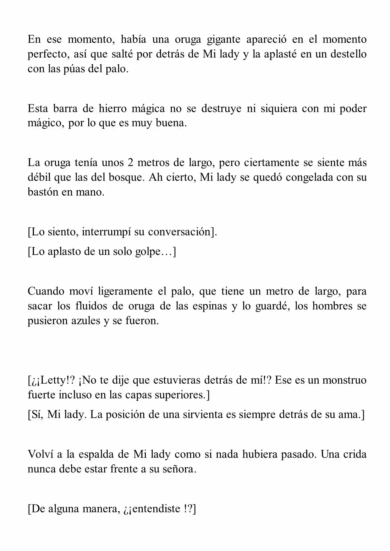 Miss Demon Maid (Novela) - Capítulo 7 - Página 10 - LectorTMOo
